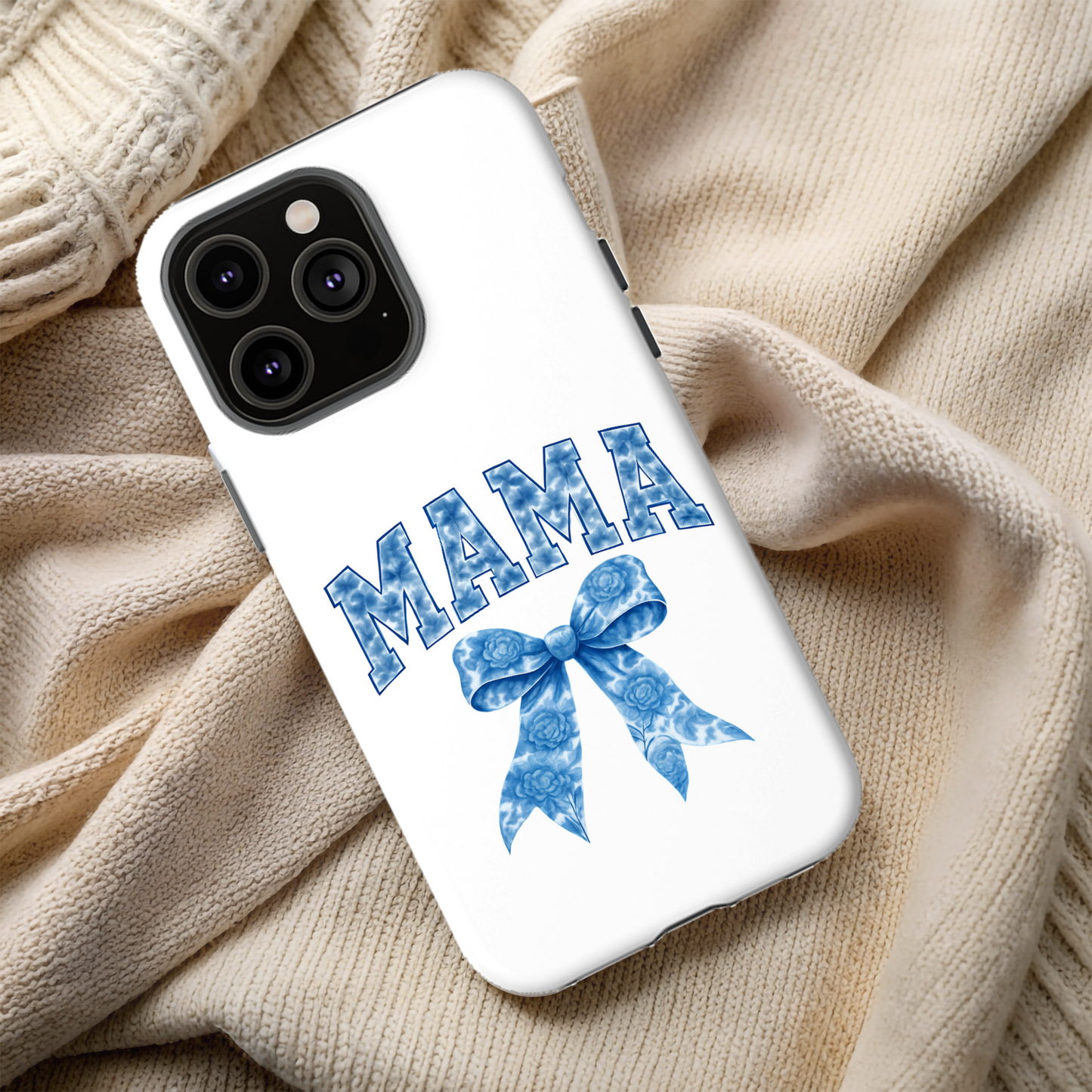 Mama Coquette Phone Case, Coquette Phonecase, Toile Phone Case, Mom Phone Case, Summer Phone Case, Durable