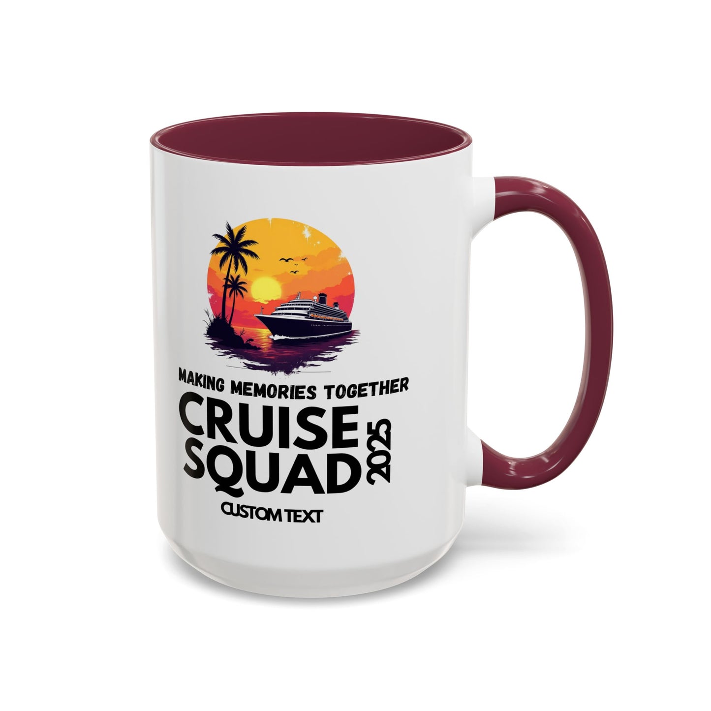 Custom Cruise Squad, Cruise Group, Cruise Party Mug, Group Cruise Mug, Cruise 2025, Matching Cruise Mug, Family Travel Mug