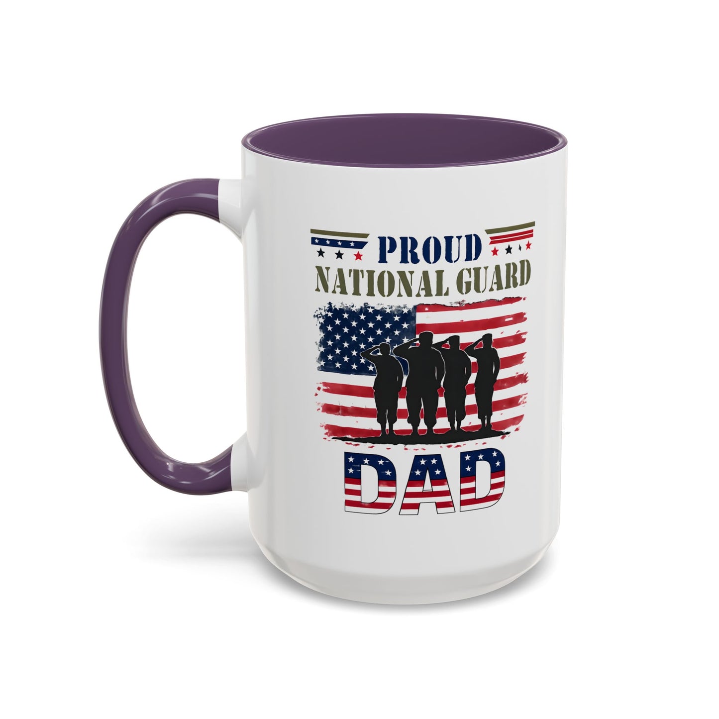 Proud National Guard Dad Coffee Mug, Army National Guard, Veteran Appreciation, Military Family Gift, Gift For Heroes