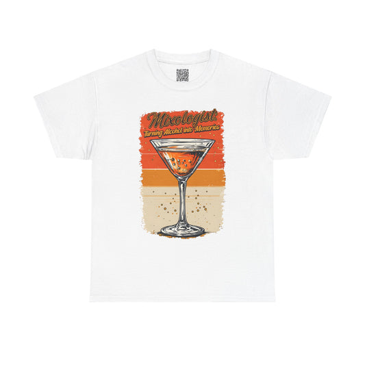 Mixologist T-Shirt, Unisex Bartender Tee, Cocktail Lover Gift, Funny Party Shirt, Casual Summer Wear