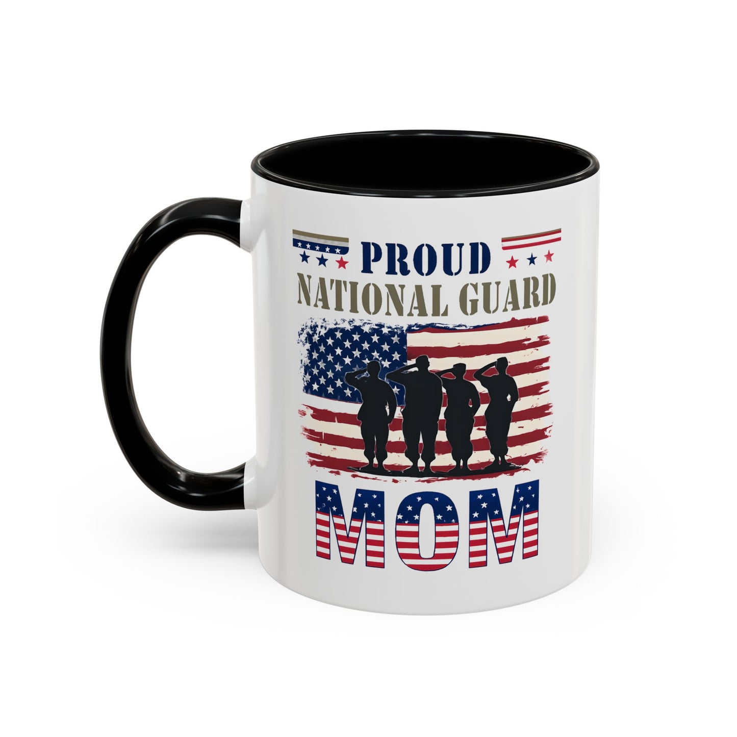 Proud National Guard Mom Mug, Army National Guard, Armed Forces, Veteran Appreciation, Military Family Gift