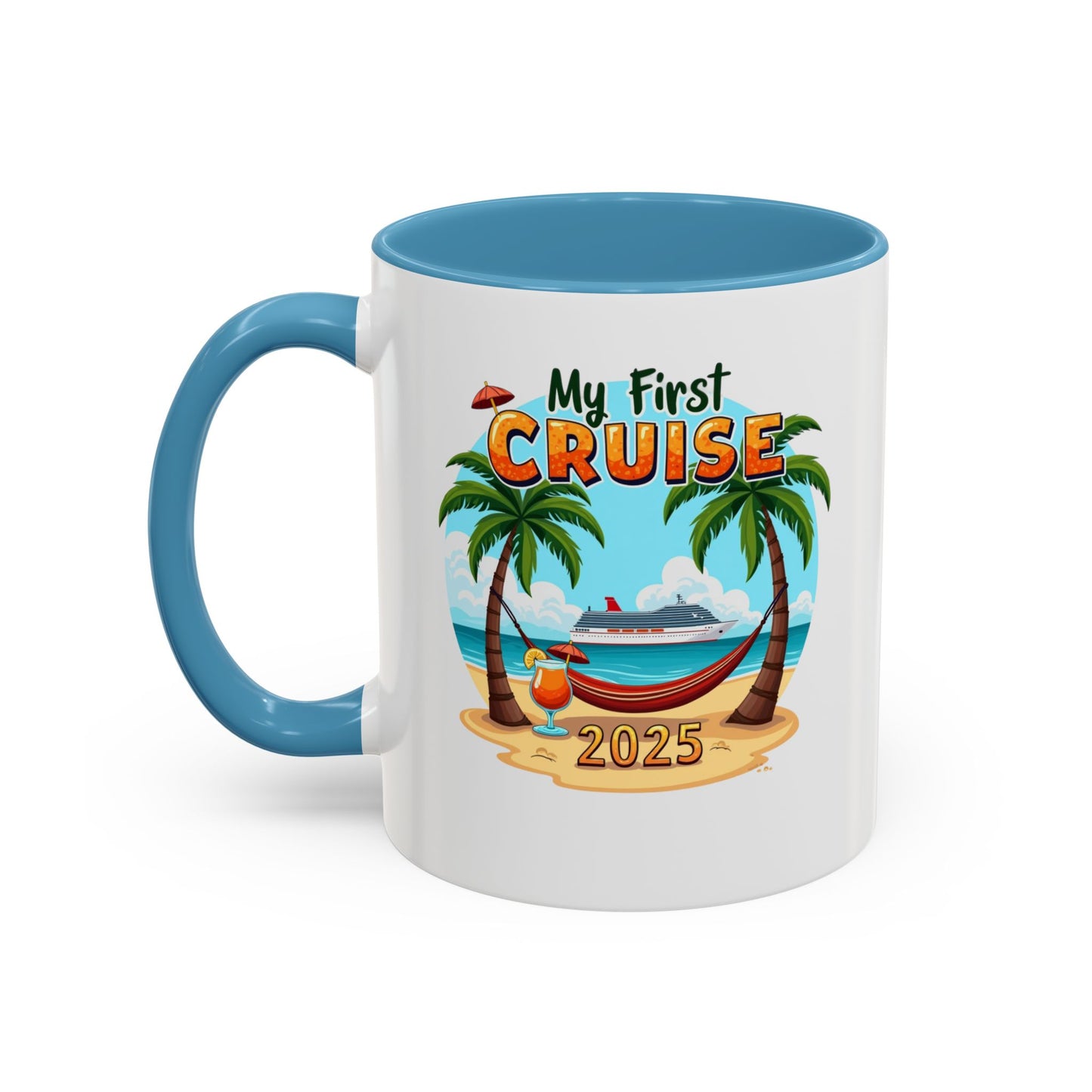 My First Cruise Coffee Mug, Royal Caribbean Mug, Cruise Gift, Cruise Ship Mug, Disney Cruise Line, Travel Mode