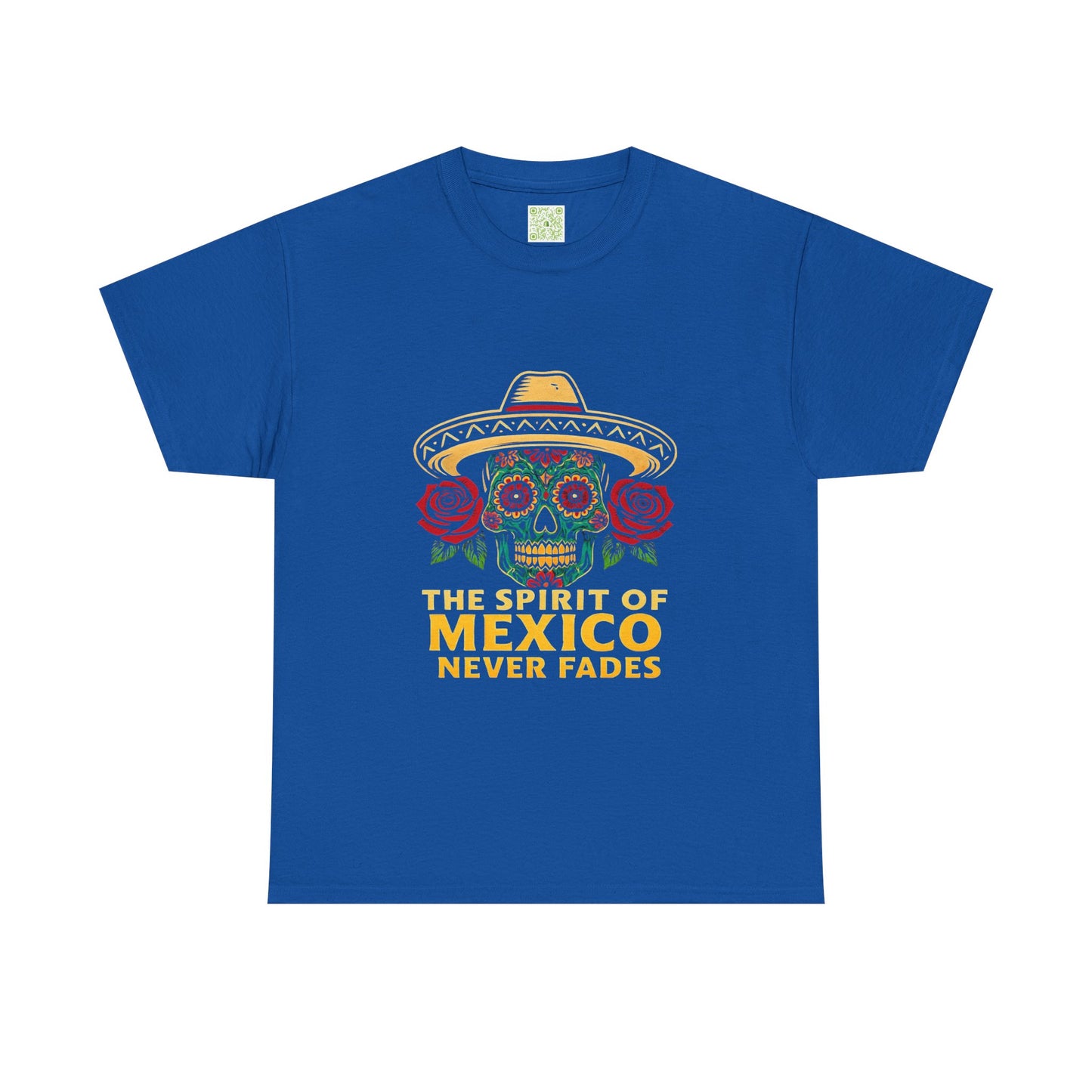Spirit of Mexico Never Fades Tee, Hispanic Heritage, Mexican Pride, Immigrant Rights, Mexican Culture, Brown Pride Shirt