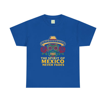 Spirit of Mexico Never Fades Tee, Hispanic Heritage, Mexican Pride, Immigrant Rights, Mexican Culture, Brown Pride Shirt