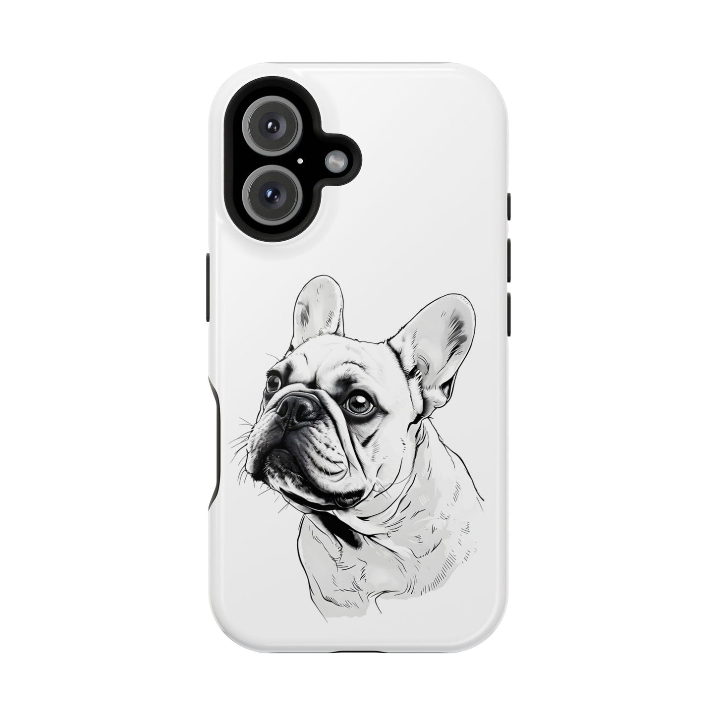 French Bulldog Magnetic Phone Case, Custom Pet Case, Durable Phone Accessories, Gift for Dog Lovers, Unique Phone Protection