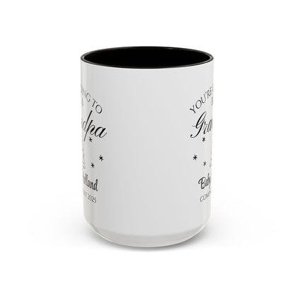 You’re Going to Be a Grandpa Mug, Pregnancy Announcement Coffee Cup, New Grandpa Gift, Baby Reveal Mug for Grandparents, Personalized Baby Announcement
