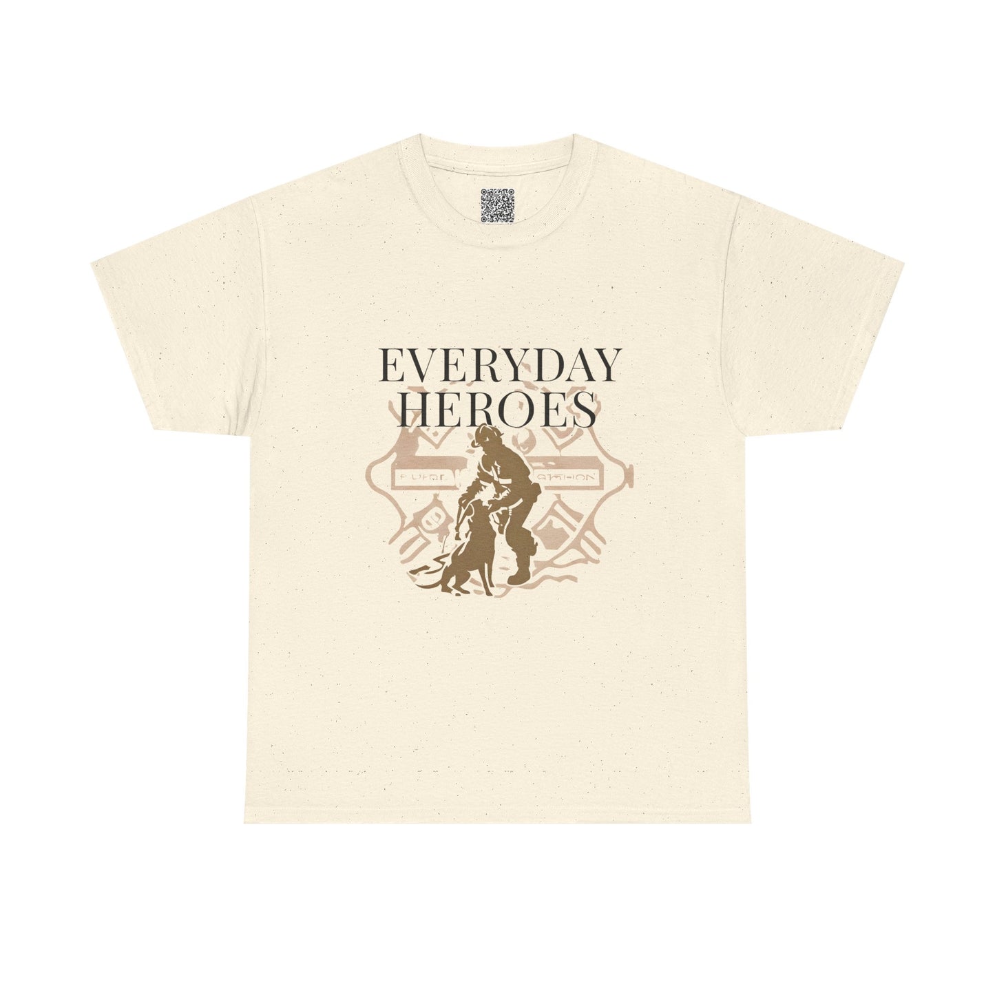 Everyday Firefighting Heroes Unisex Tee, Firefighter T-Shirt, Motivational Gift, Fire Fighter Wear, Selfless Fireman