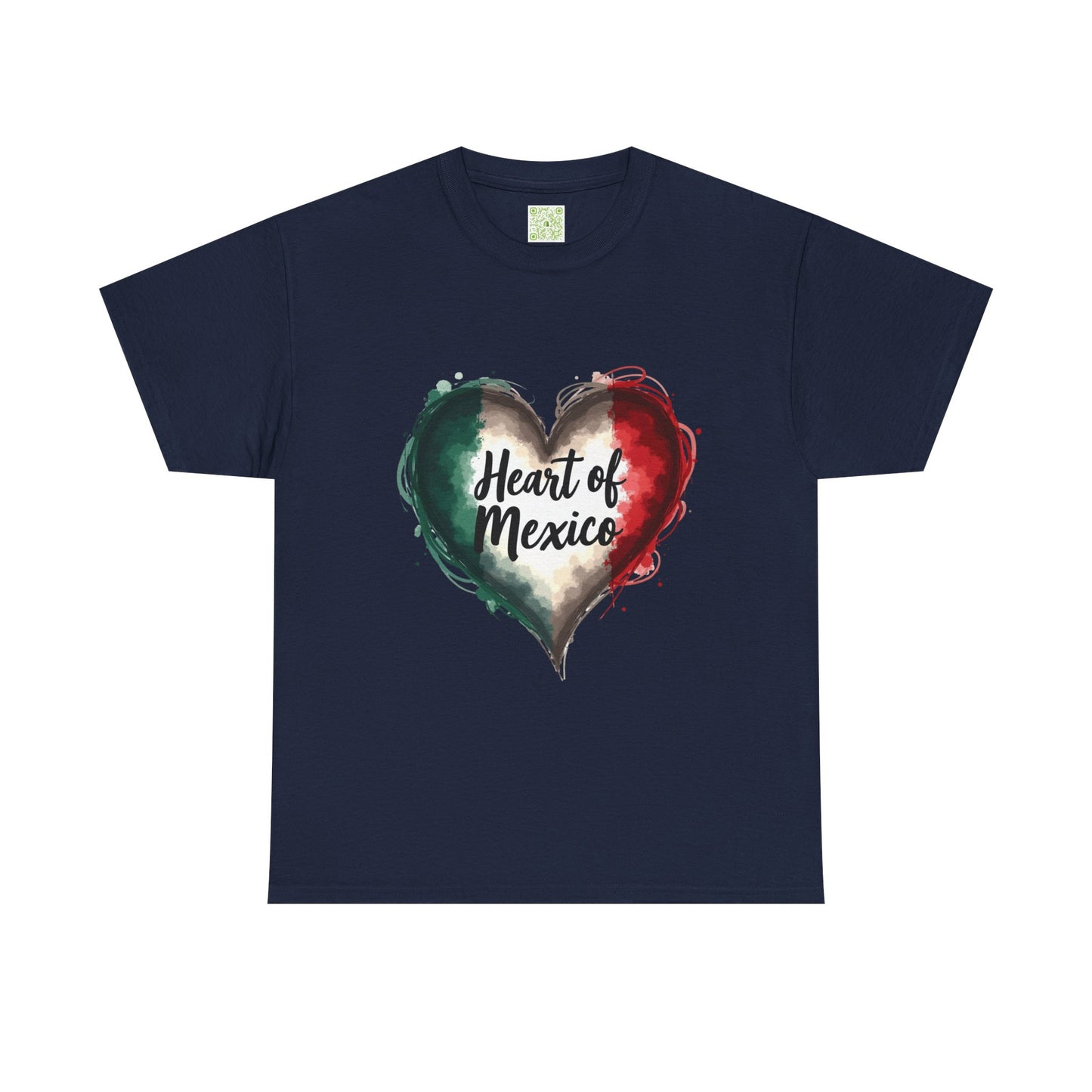 Viva la Vida Heart of Mexico Tee, Unisex Cotton Tee, Celebrate Mexican Heritage, Cinco de Mayo, Gift for Culture Lovers, Mexican Pride Tee