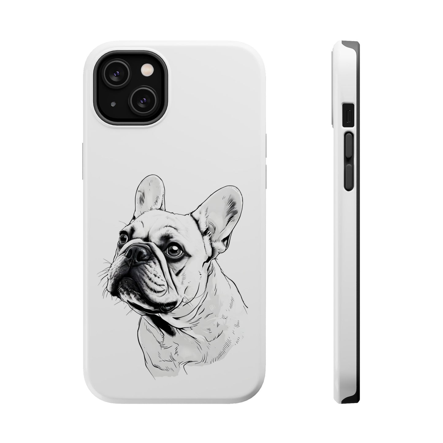 French Bulldog Magnetic Phone Case, Custom Pet Case, Durable Phone Accessories, Gift for Dog Lovers, Unique Phone Protection