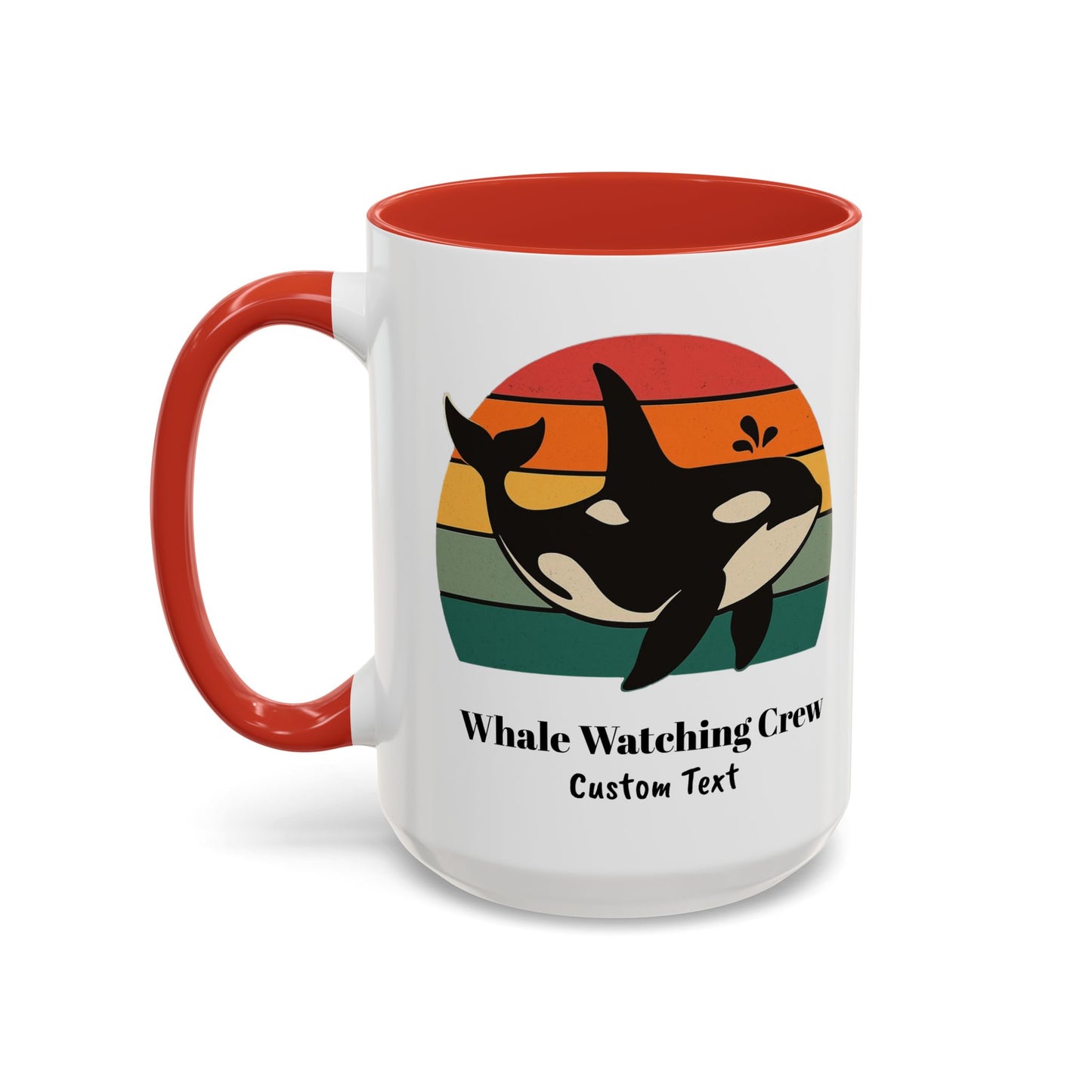 Personalized Orca Whale Coffee Mug, Whale Watching Mug, Whale Gifts, Alaskan Cruise, Blue Whale, Beluga Whale, Maui Excursion