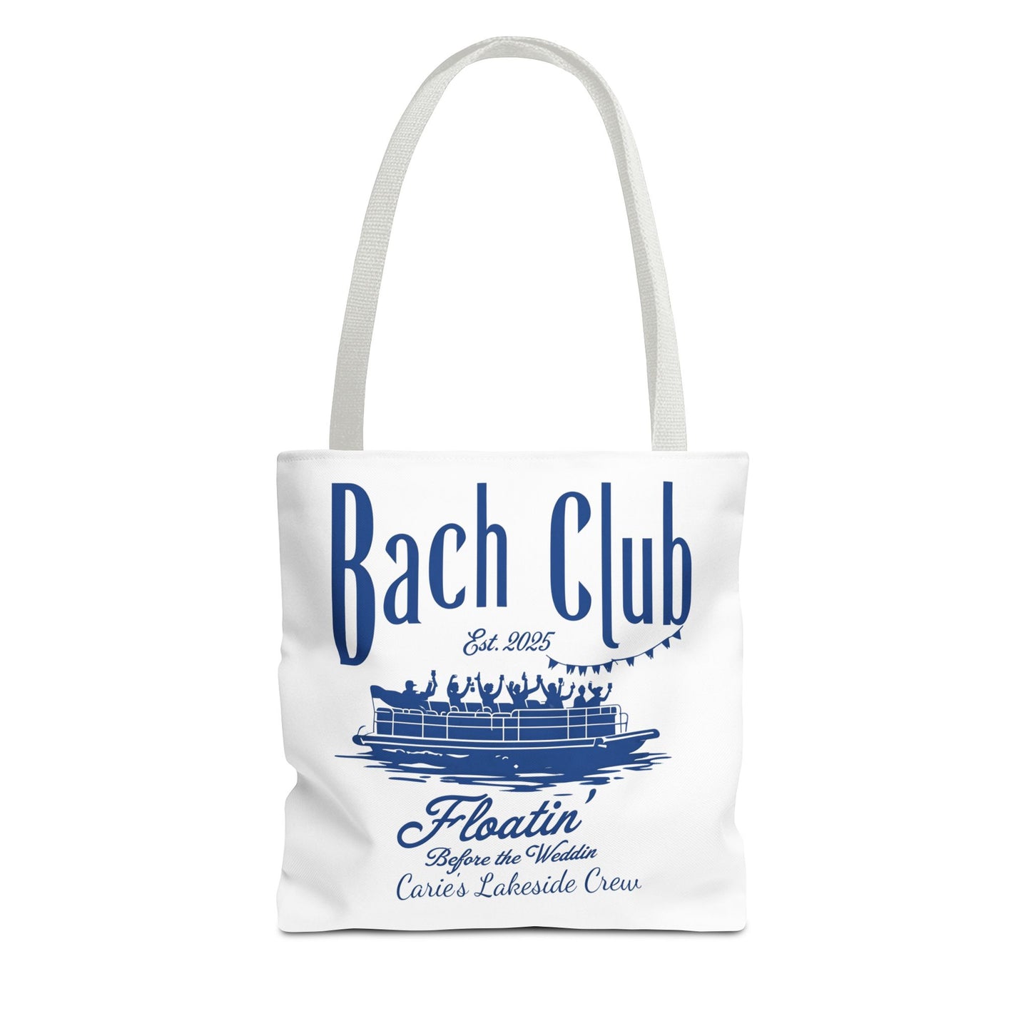 Personalized Lake Bach Club Tote Bag, Bride Tote Bag, Bridesmaid Tote Bags, Hen Party Favors, Girls Trip Gifts