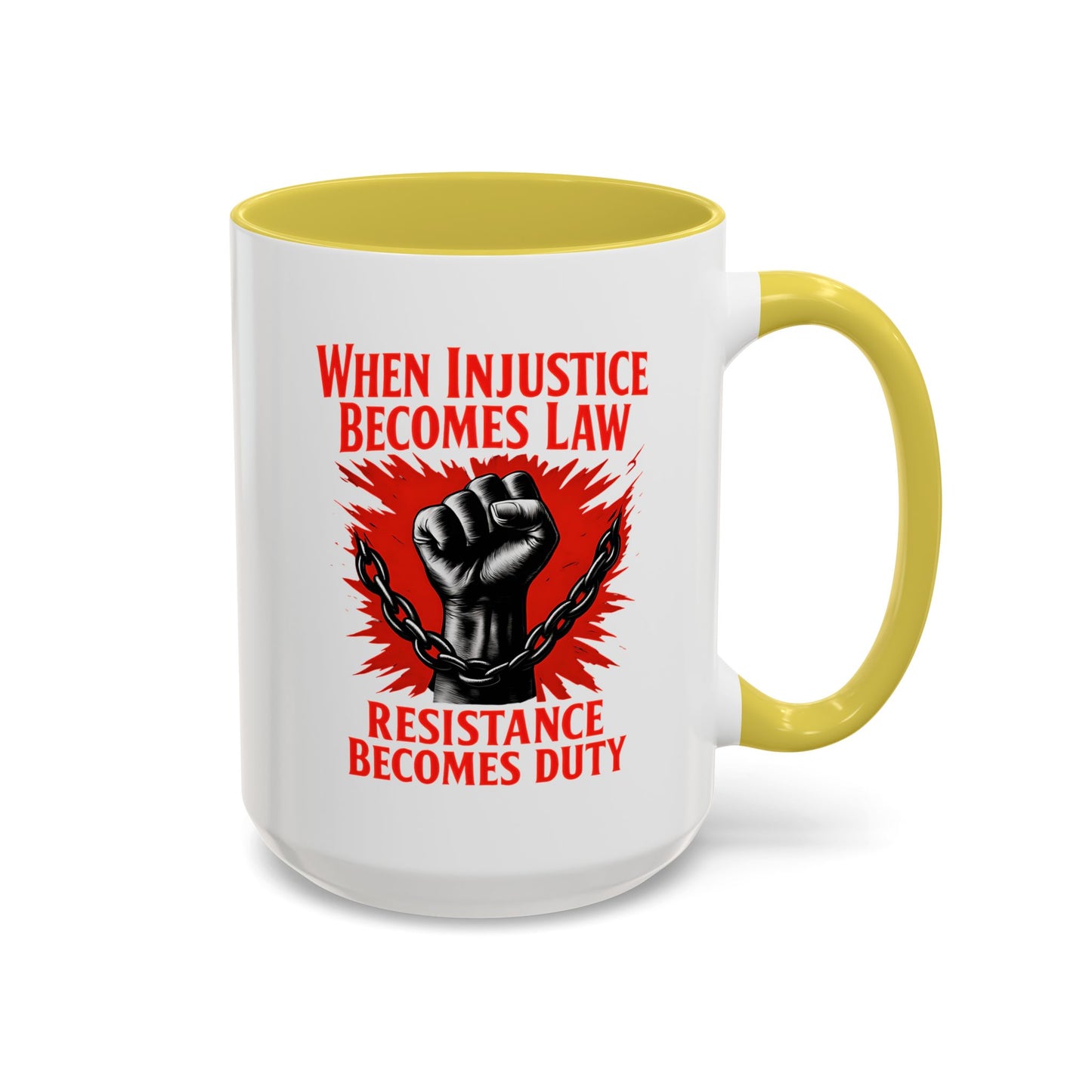 anti trump mug, chinga la mirgra, When Injustice Becomes Law, Resistance Mug, Social Justice Mug, Equality Coffee Cup, Resist Mug Gift