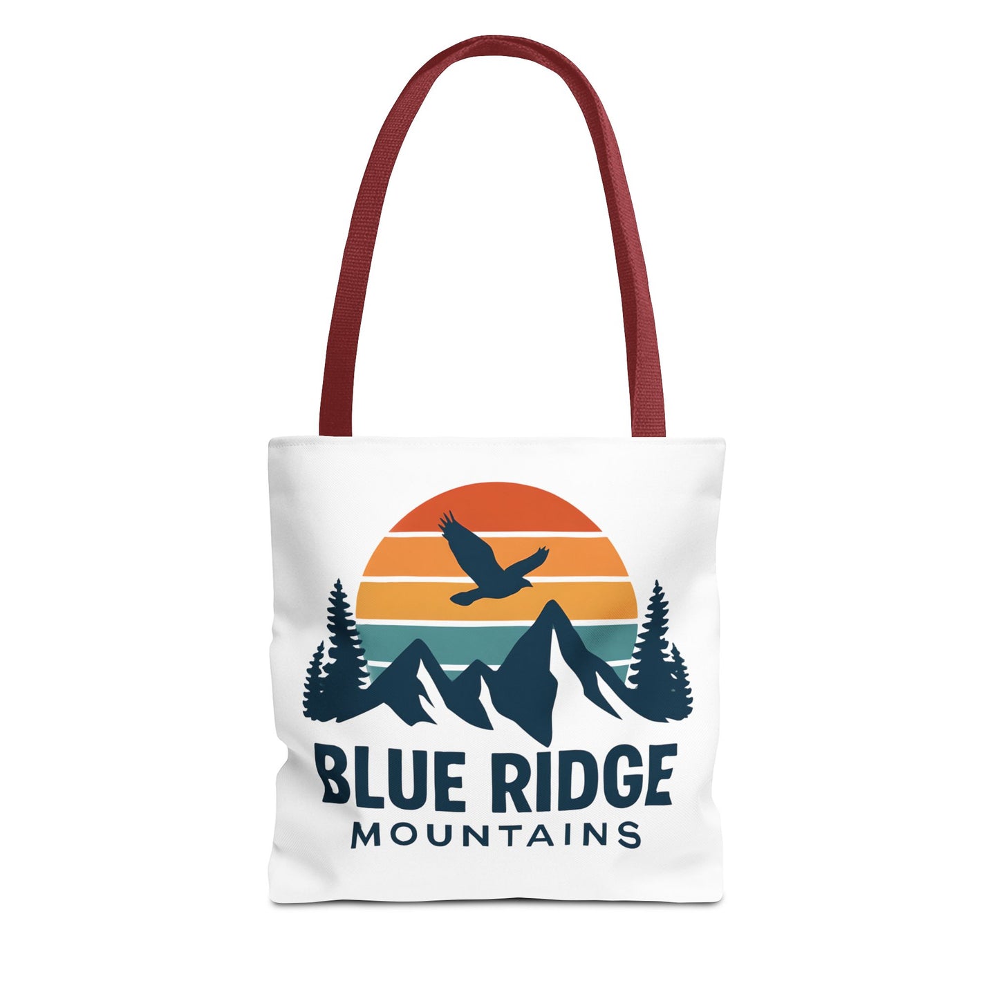 Blue Ridge Mountains Tote, Blue Ridge Parkway Bag, Appalachian Trail Tote, Smokey Mountains Gift, North Carolina Gift