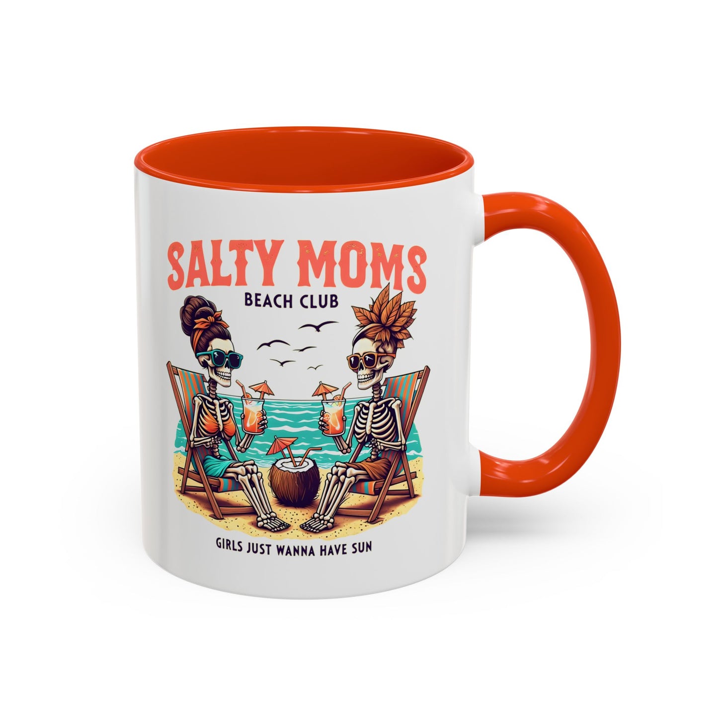 Bonus Mom Gift, Salty Moms Beach Club Mug, Salty Mug, Summer Mom Mug, Hot Mom Summer, Beach Club Mug, Stay Salty Mug, Beach Days