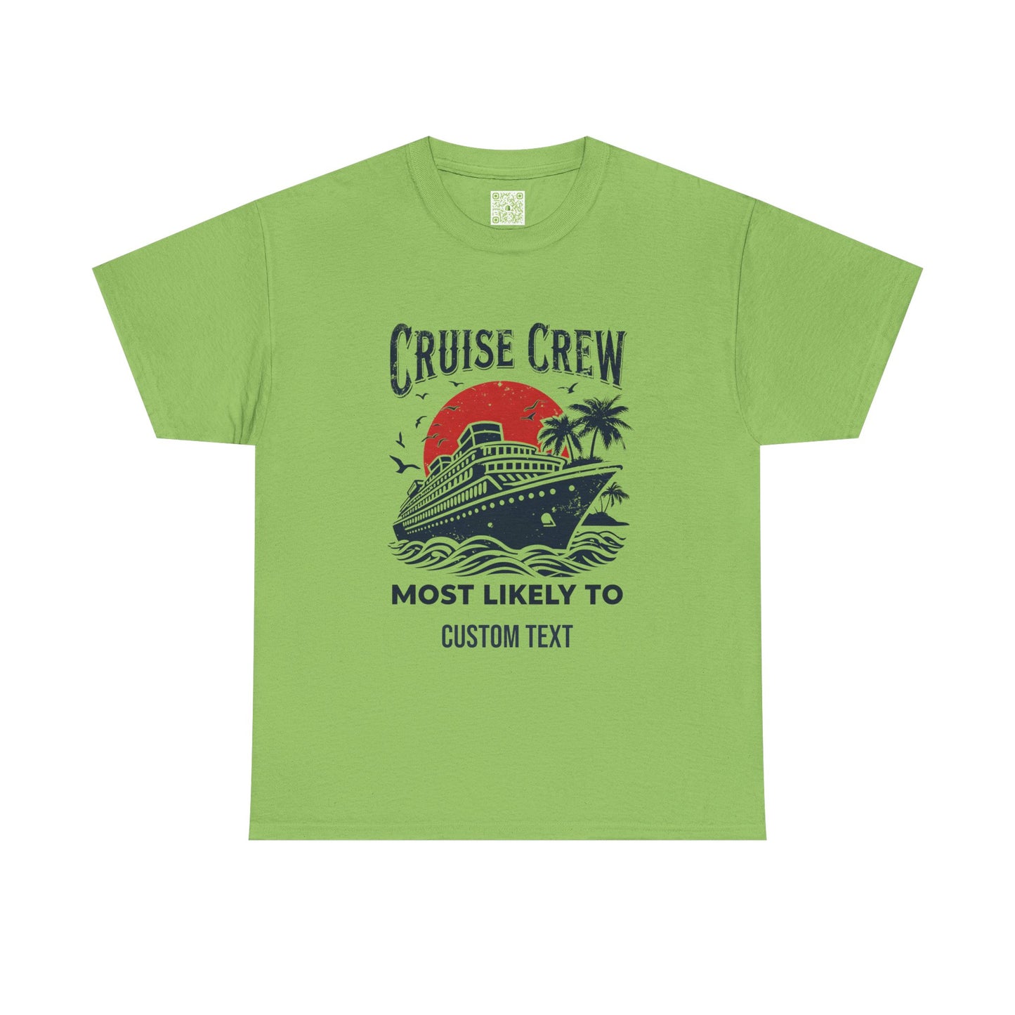 Custom Cruise Crew Unisex Tee, Cruise Shirts, Group Cruise Shirt, Birthday Cruise Tee, Family Cruise Shirt