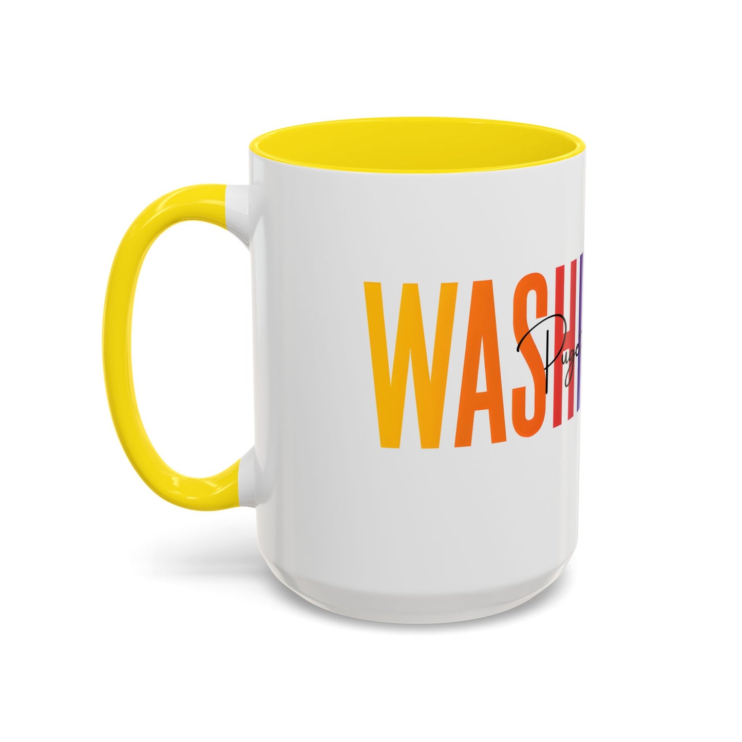 Puget Sound Coffee Mug, Tacoma Mug, Washington Souvenir, Puget Sound Gift, Washington Mug, Washington Vacation