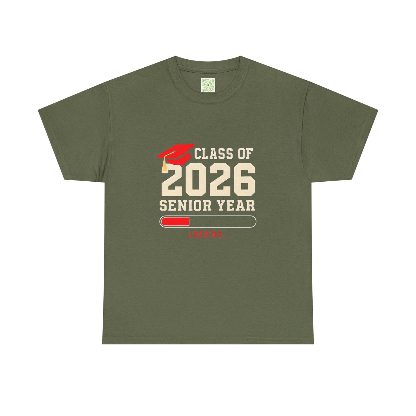 Class of 2026 Senior Year Loading Tee, High School Senior Shirt, Senior Class Shirt, Graduation Shirt, Senior Gift