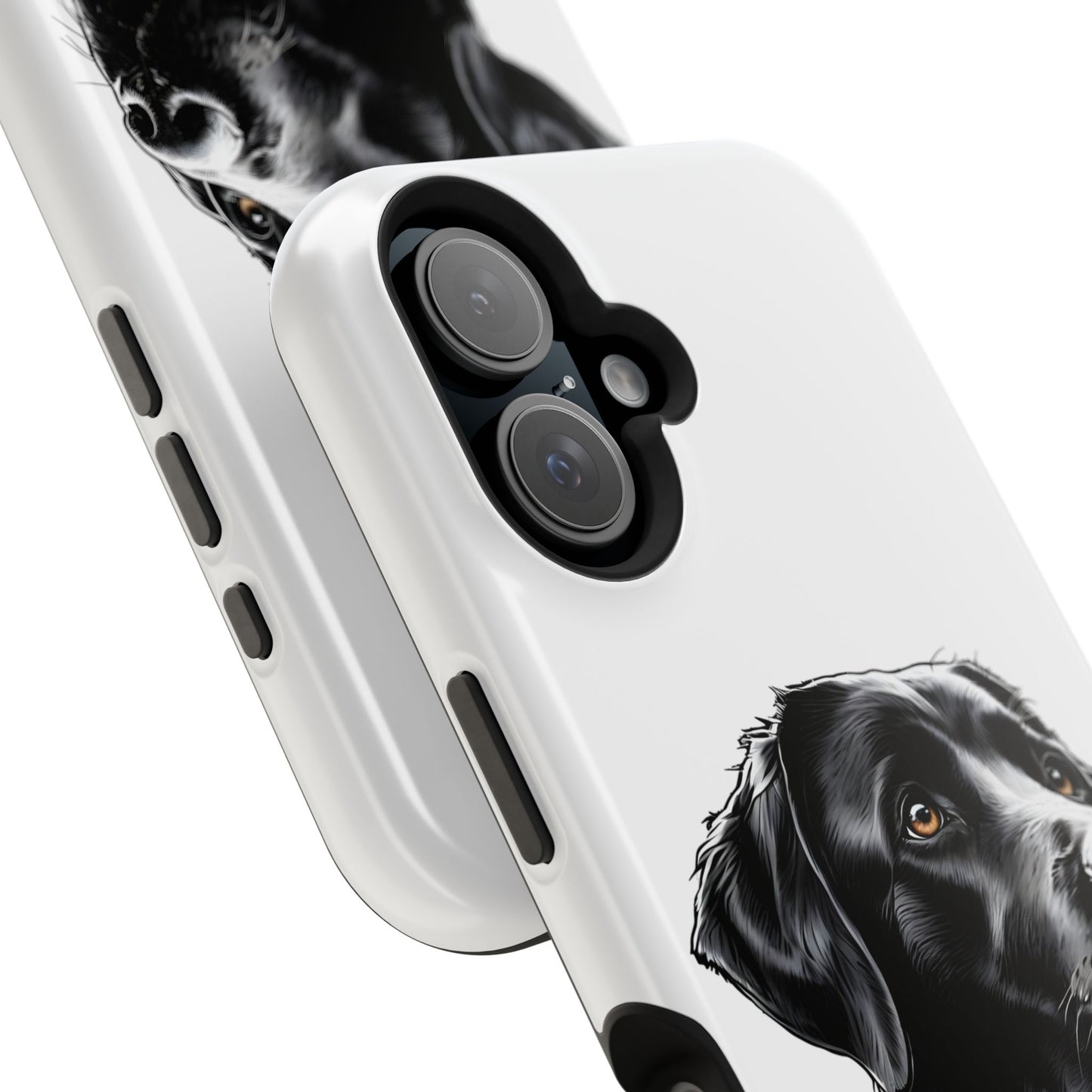 Dog Lover Tough Case, Durable Phone Cover, Pet Portrait Case, Unique Gift for Dog Owners, Custom Pet Accessories