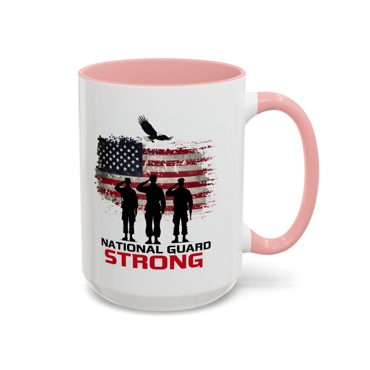 Patriotic National Guard Coffee Mug, Air National Guard, Army Wife Mug, Gift for Soldier, Army Veteran Gift, Army Dad Mug