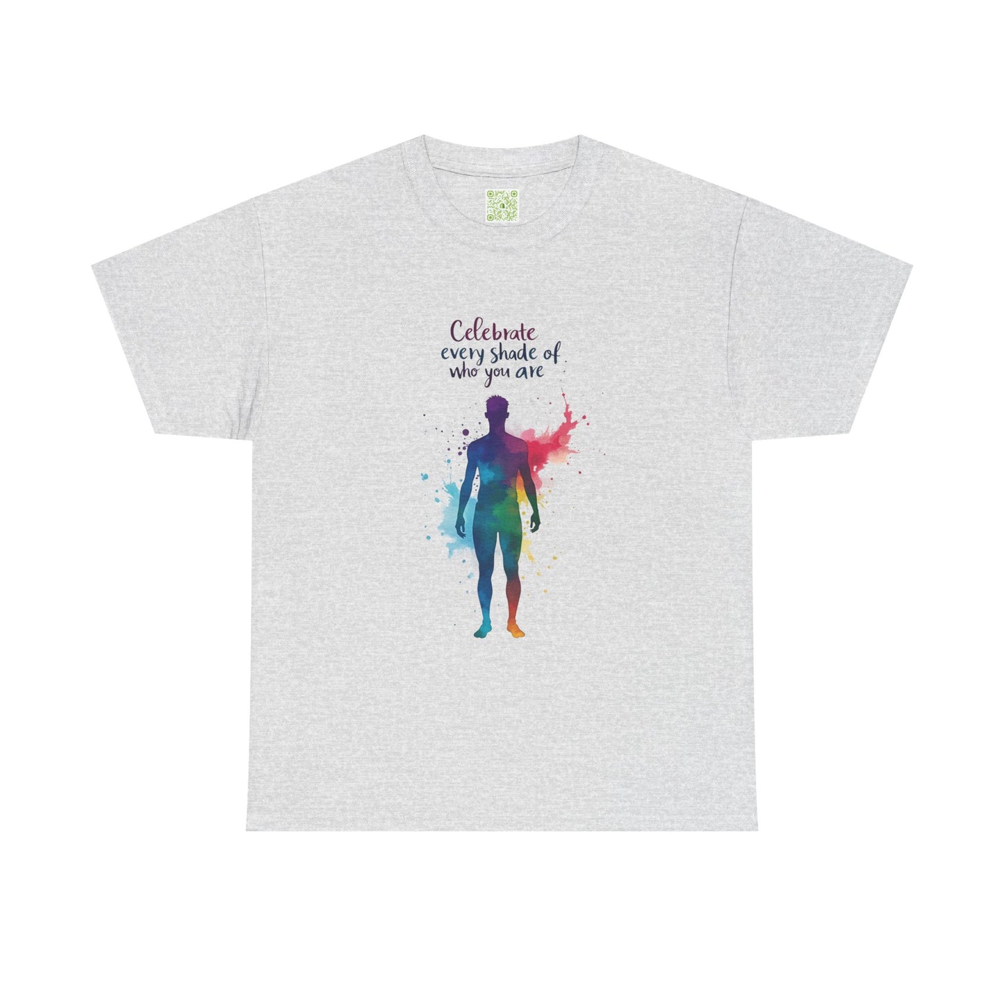 Enneagram Four Celebrate Every Shade Personality Tee, Celebrate Every Shade, Unisex Heavy Cotton, Self Growth, Individualist Tee