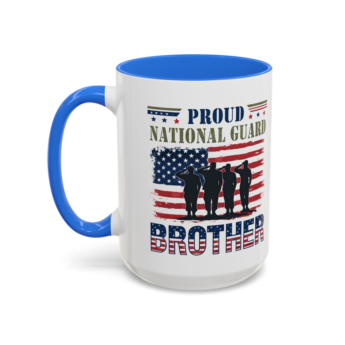 National Guard, Proud Brother Coffee Mug, Veteran Appreciation Mug, Military Family Gift, Army Gifts, Tactical Gifts