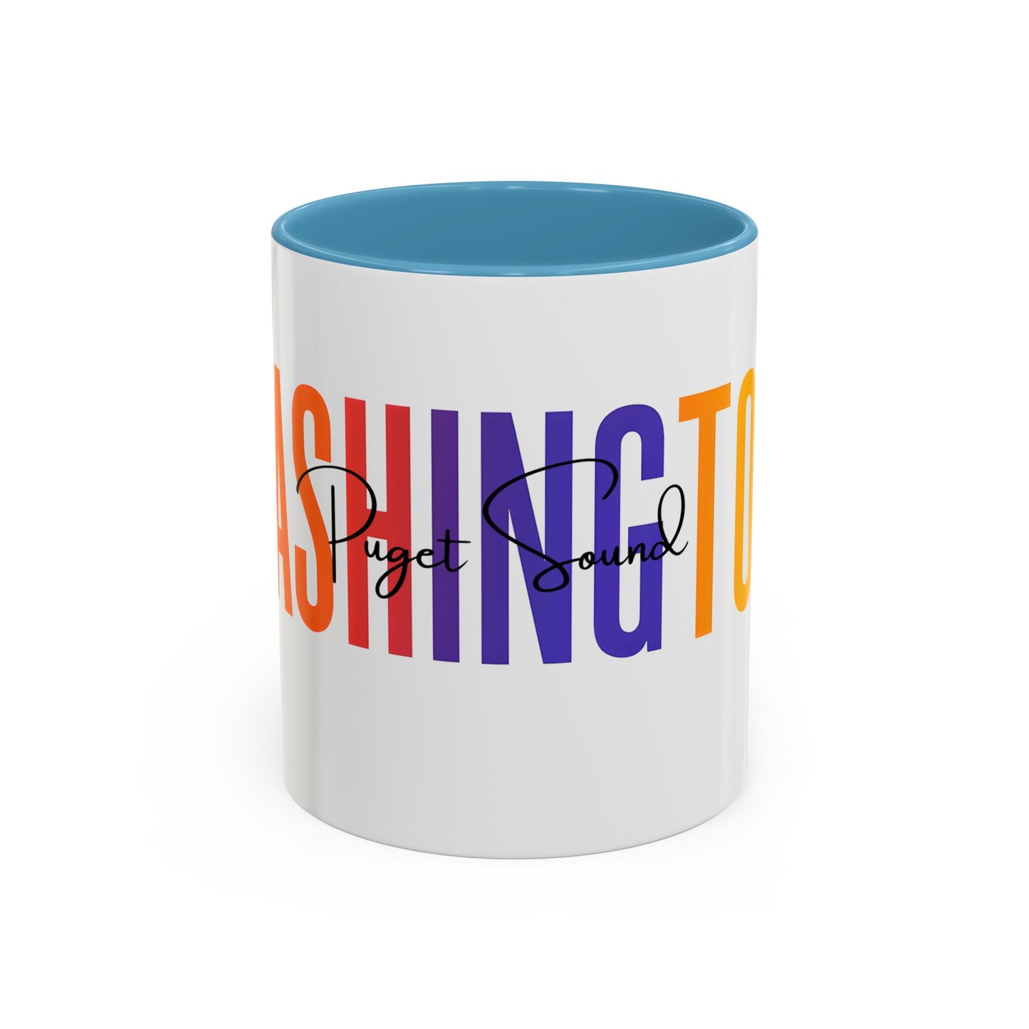 Puget Sound Coffee Mug, Tacoma Mug, Washington Souvenir, Puget Sound Gift, Washington Mug, Washington Vacation