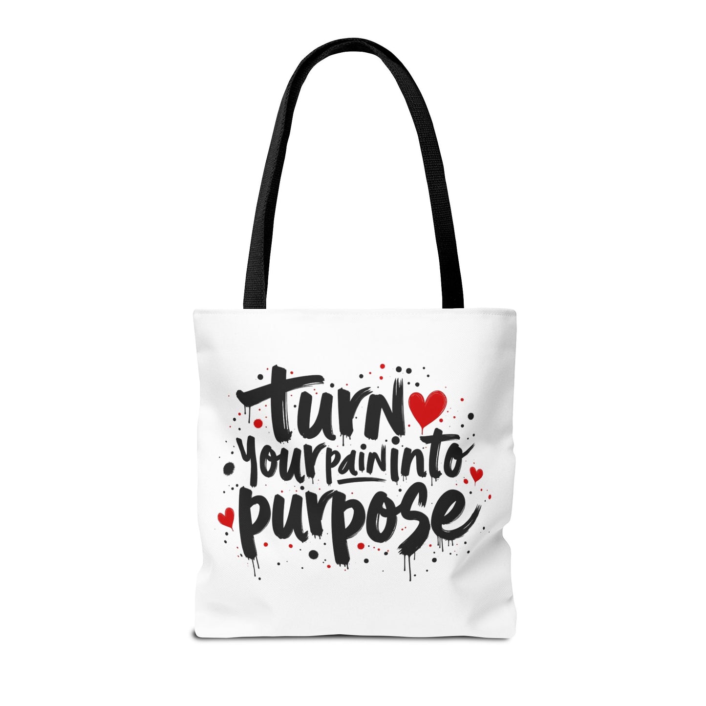 Enneagram 4 Inspirational Tote Bag, Turn Your Pain Into Purpose, Enneagram Type 4, Self Growth, Personality Types