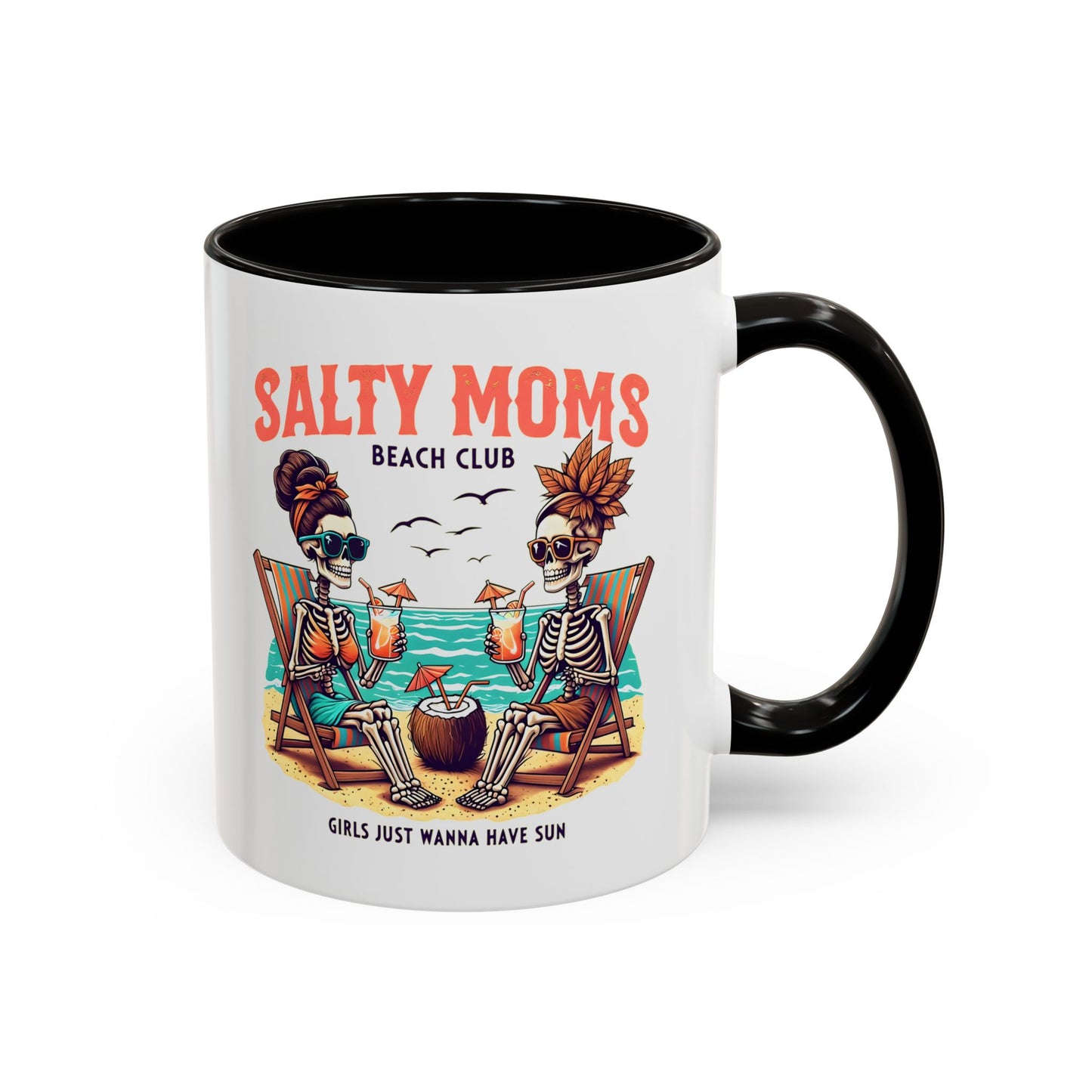 Bonus Mom Gift, Salty Moms Beach Club Mug, Salty Mug, Summer Mom Mug, Hot Mom Summer, Beach Club Mug, Stay Salty Mug, Beach Days