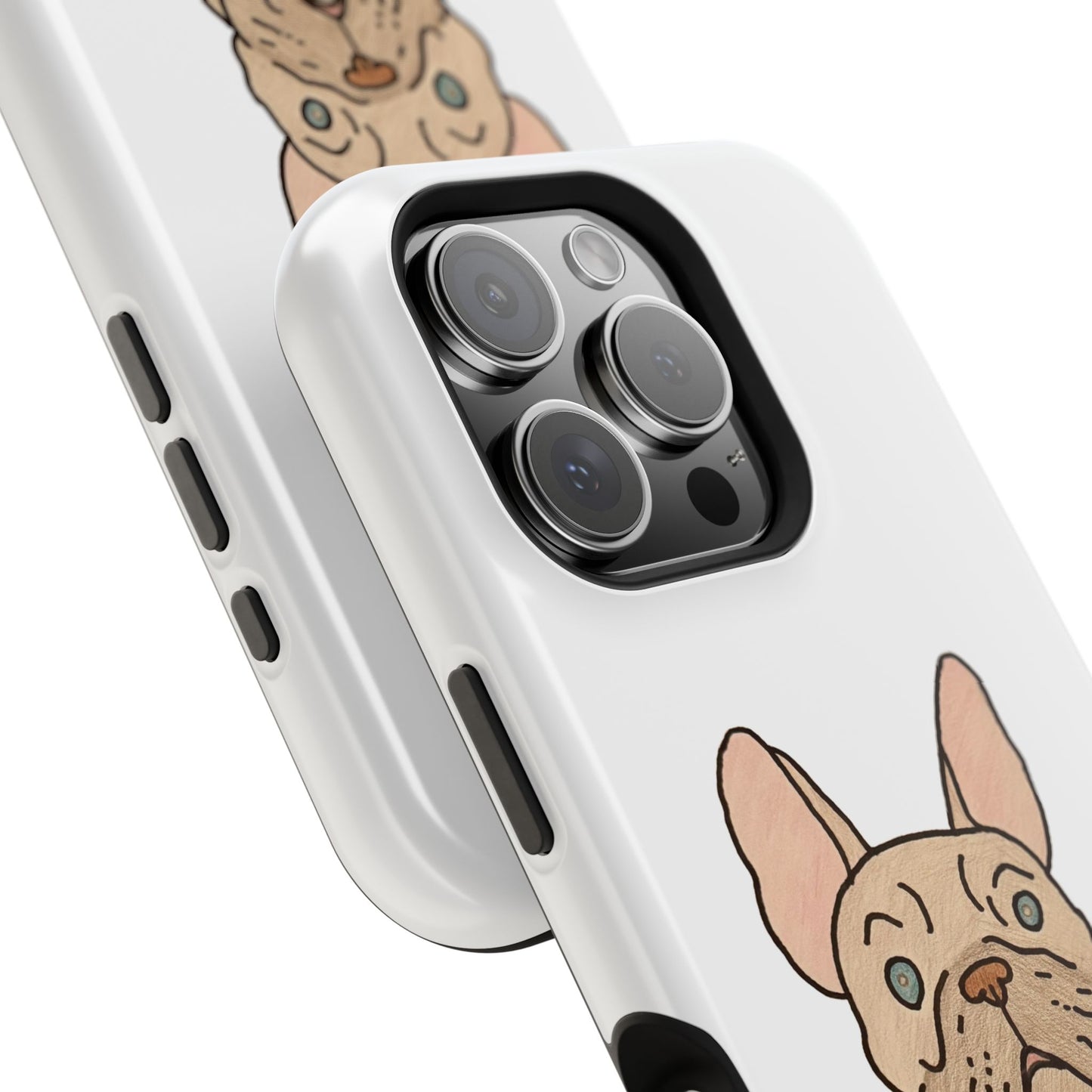 French Bulldog Magnetic Tough Case, Cute Pet Phone Cover, Dog Lover Gift, MagSafe Phone Protector, Unique Phone Accessory