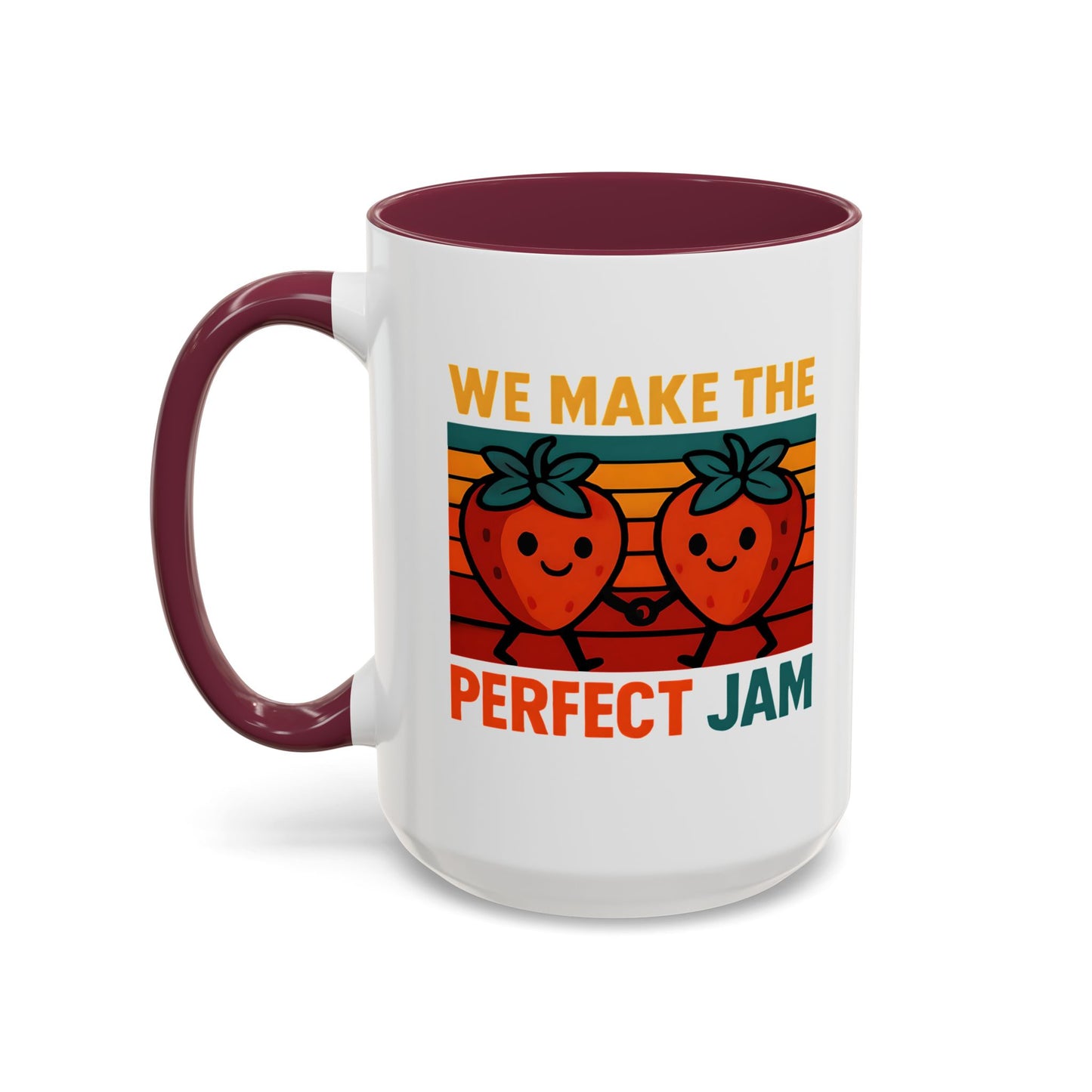 Humorous Strawberry Jam Coffee Mug, Summer Vibes Mug, Strawberry Mug, Food Humor Mug, Hilarious Mug, Gift Idea