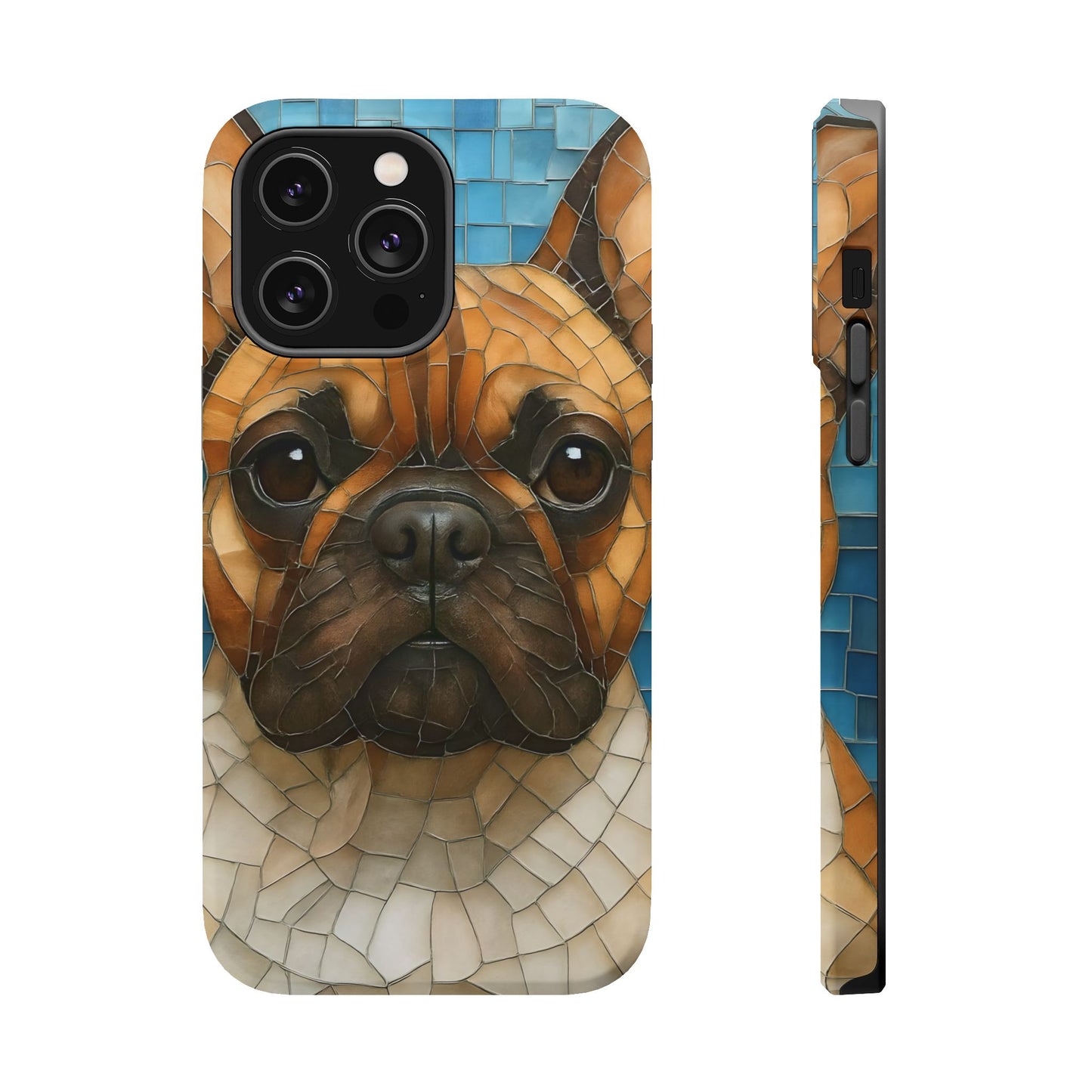 French Bulldog Mosaic Phone Case, French Bulldog Art, Dog iPhone Case, Frenchie Mom, French Bulldog Gift, Dog Lover