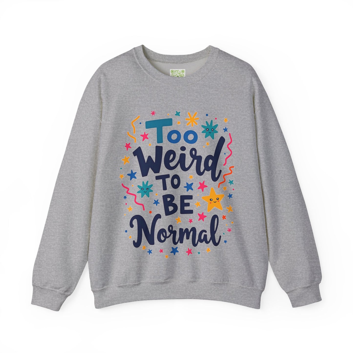 Enneagram Type 4 Crewneck Sweatshirt, To Weird to Be Normal Shirt, Enneagram 4 Sweatshirt, Personality Types, Unique Gift