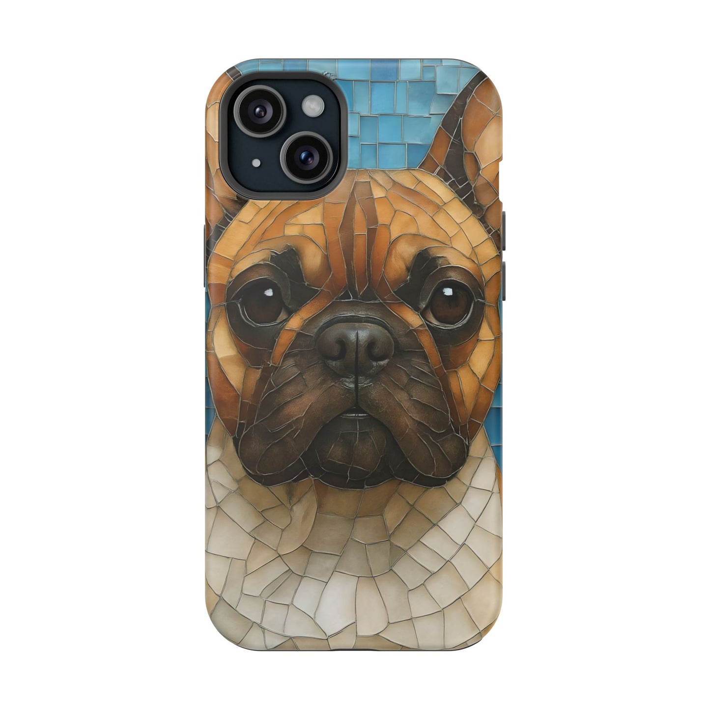 French Bulldog Mosaic Phone Case, French Bulldog Art, Dog iPhone Case, Frenchie Mom, French Bulldog Gift, Dog Lover