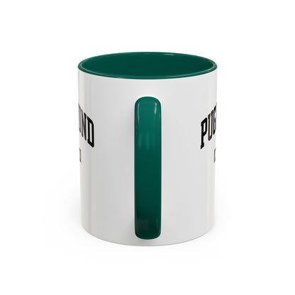 Seattle, Tacoma, Puget Sound Washington Accent Coffee Mug, Tacoma, Puget Sound Gift, Puget Sound WA, Washington Souvenir, Puget Sound Mug