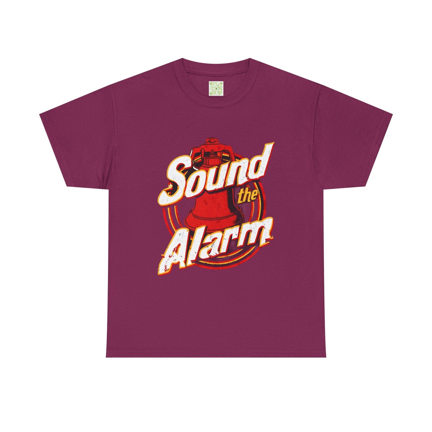 Sound the Alarm Firefighting Hero Tee , Bold Graphic Firefighter T-Shirt, Casual Everyday Wear, Unique Gift for Firefighting Fans