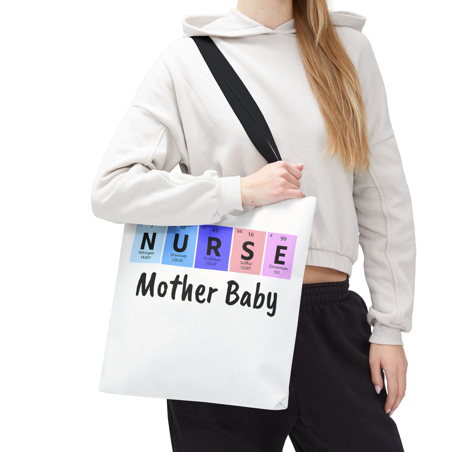 Postpartum Nurse Tote Bag, Mother Baby Nurse Tote, NICU Nurse Shirt, Labor and Delivery, Midwife Gift, Nurse Practitioner