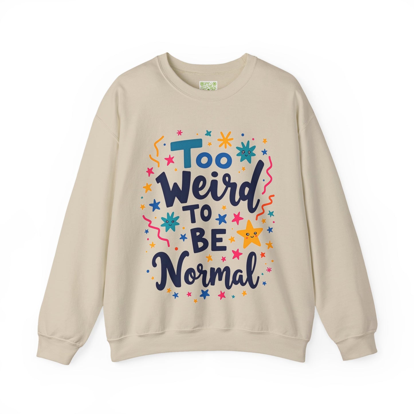 Enneagram Type 4 Crewneck Sweatshirt, To Weird to Be Normal Shirt, Enneagram 4 Sweatshirt, Personality Types, Unique Gift