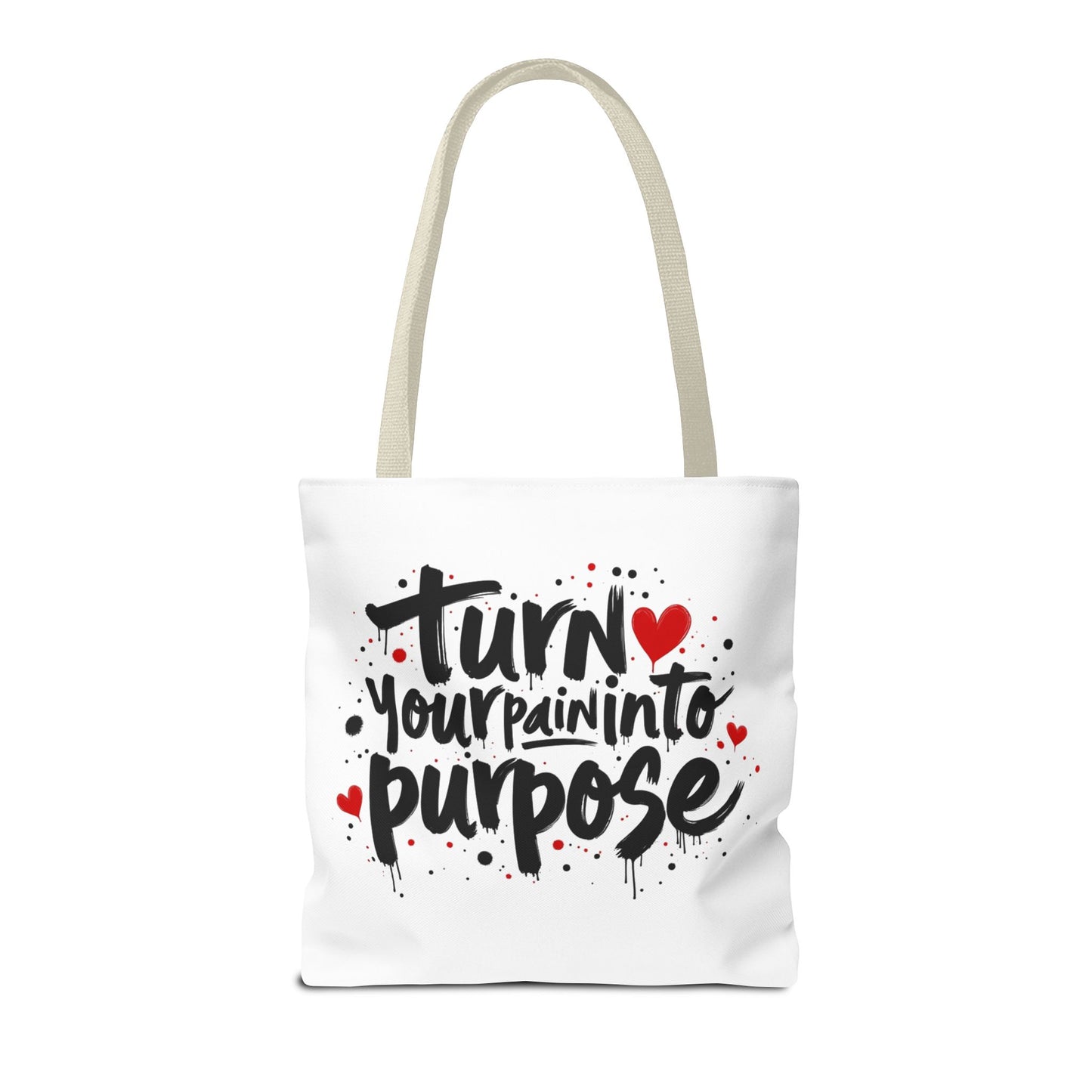 Enneagram 4 Inspirational Tote Bag, Turn Your Pain Into Purpose, Enneagram Type 4, Self Growth, Personality Types