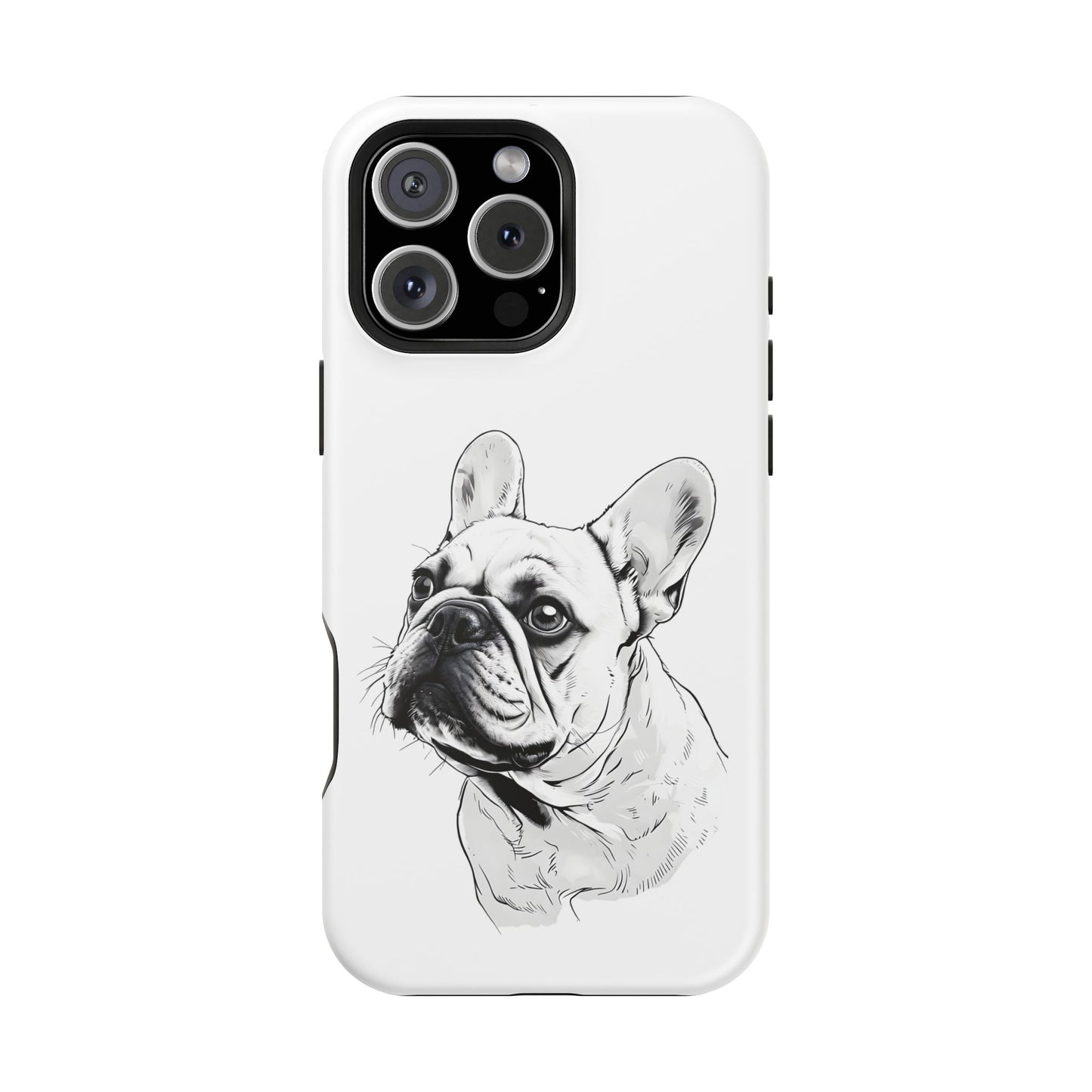French Bulldog Magnetic Phone Case, Custom Pet Case, Durable Phone Accessories, Gift for Dog Lovers, Unique Phone Protection