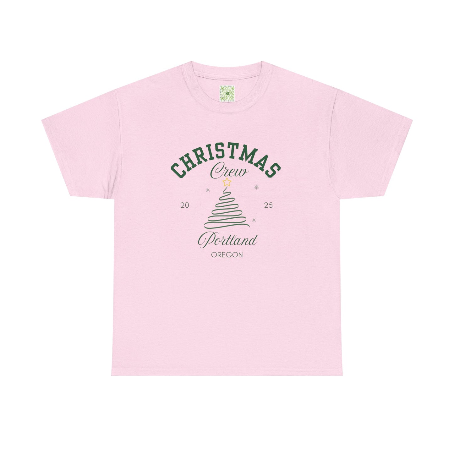 Christmas Crew Shirt 2025, Personalized Holiday Matching Tee, Family Vacation Christmas Outfit