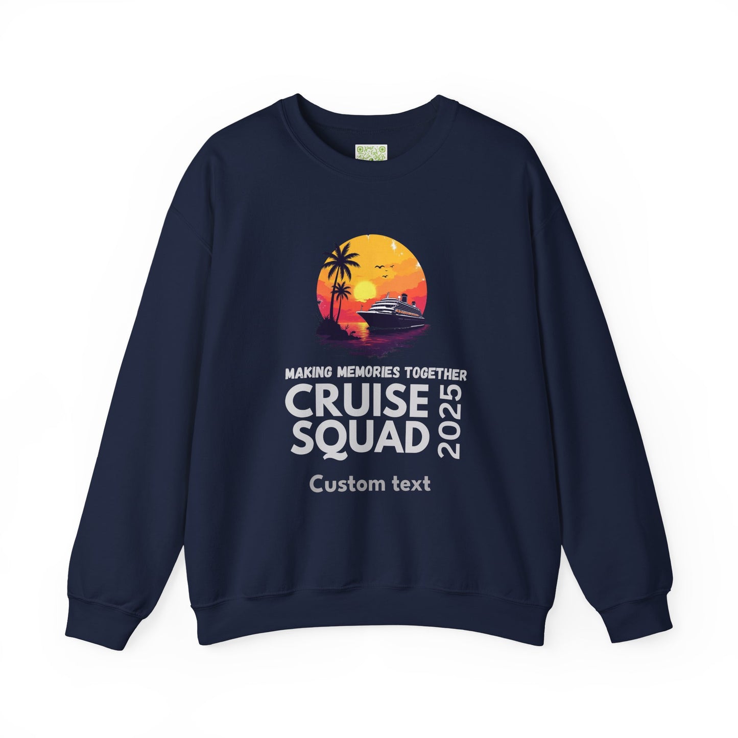 Personalized Cruise Squad 2025 Sweatshirt, 2025 Cruise Sweatshirt, Family Cruise Sweatshirt, Custom Cruise Apparel, Cruise Gifts