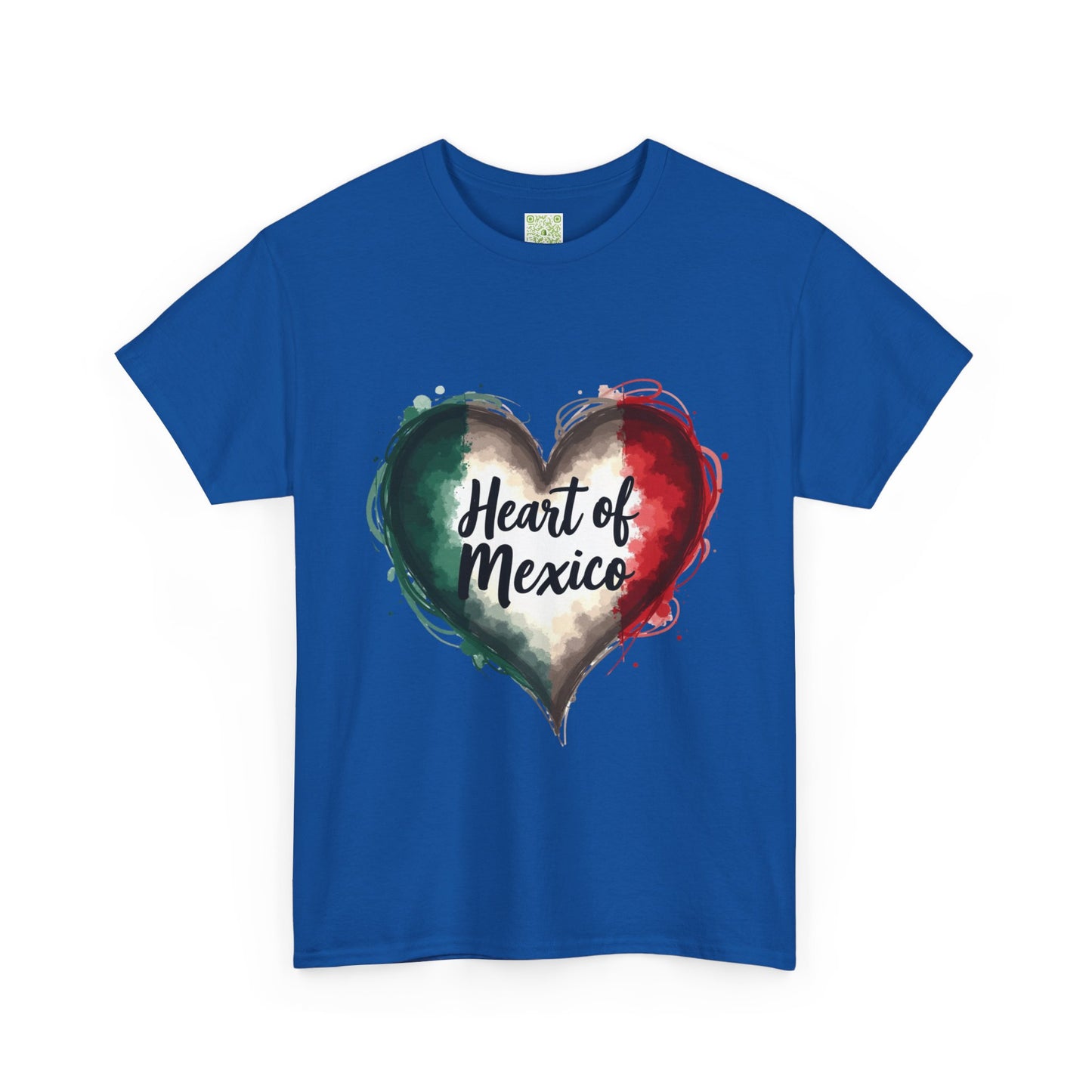 Viva la Vida Heart of Mexico Tee, Unisex Cotton Tee, Celebrate Mexican Heritage, Cinco de Mayo, Gift for Culture Lovers, Mexican Pride Tee