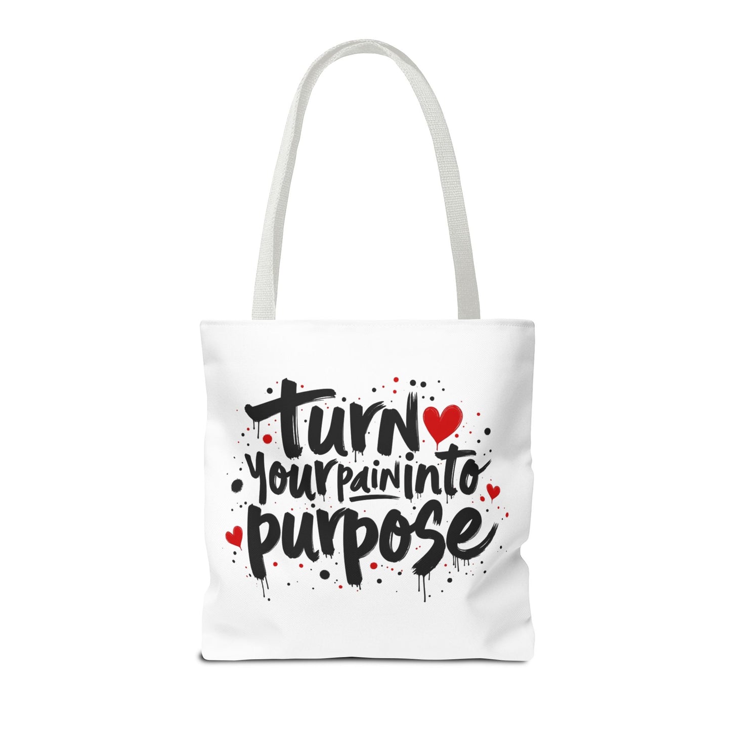 Enneagram 4 Inspirational Tote Bag, Turn Your Pain Into Purpose, Enneagram Type 4, Self Growth, Personality Types