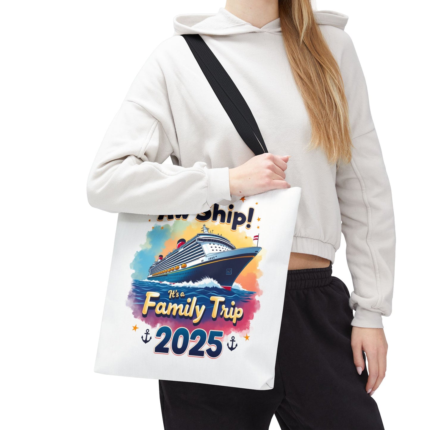 Aw Ship Family Cruise Tote Bag, Family Vacation 2025, Custom Travel Shirt, Cruise Squad 2025, Cruise Mode On, Cruise Life Shirt
