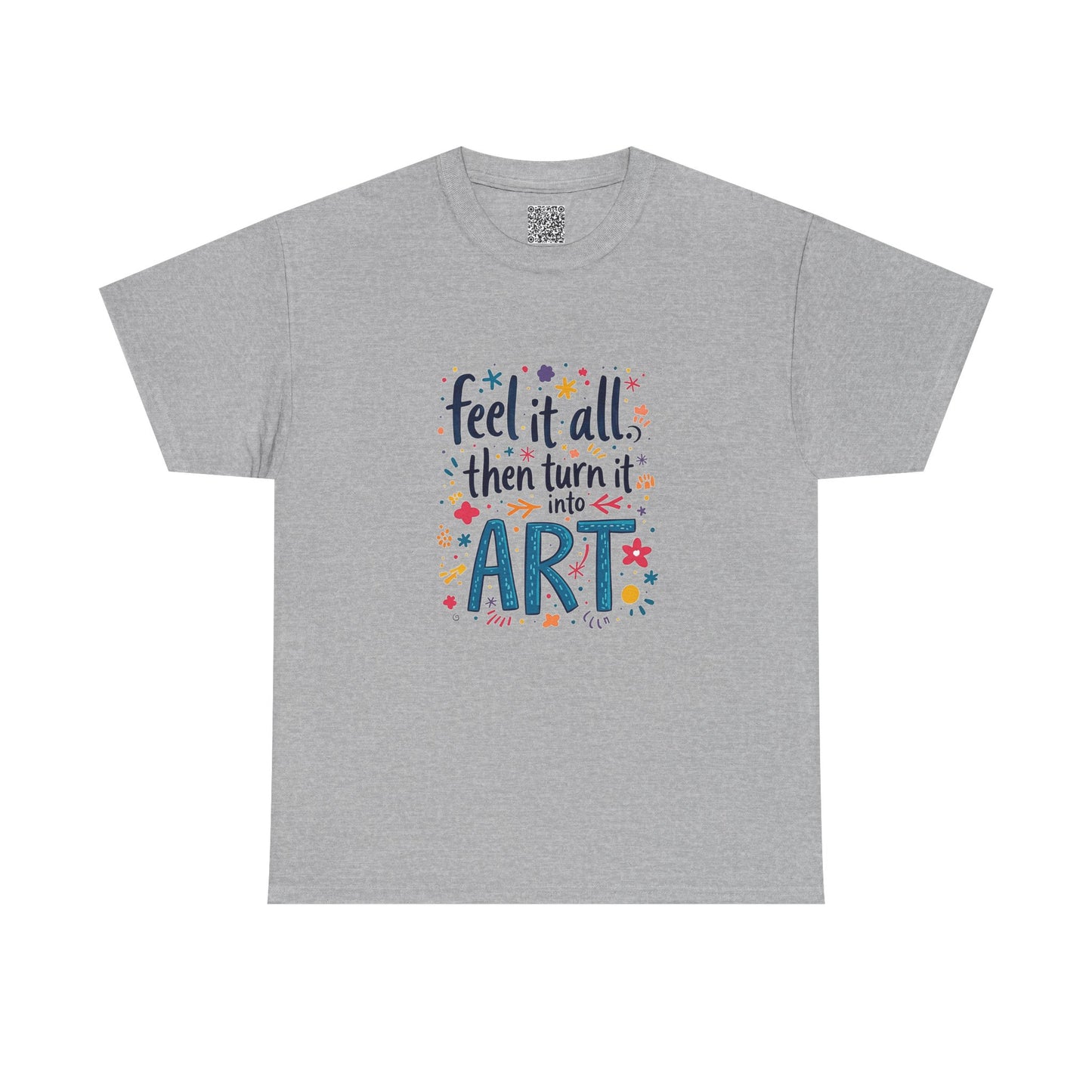Enneagram 4 Feel, It Turn Into Art TShirt, Enneagram Type 4 Tee, Personality Types, Individualist Shirt, Self Growth, Enneagram4 Tee