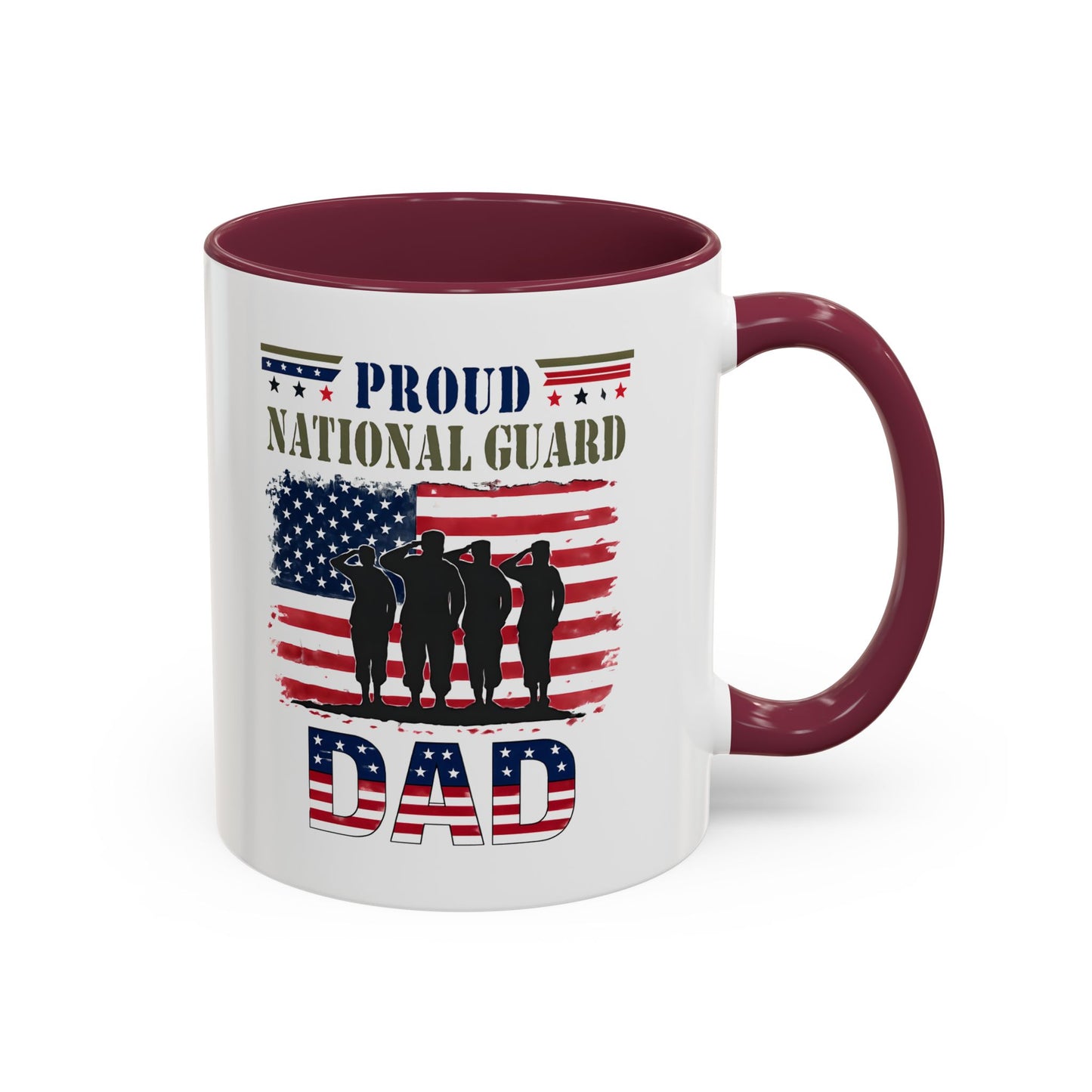 National Guard, Proud Dad Coffee Mug, Army National Guard, Veteran Appreciation, Military Family Gift, Gift For Heroes