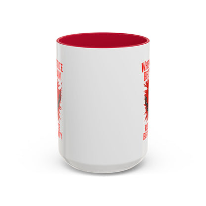 anti trump mug, chinga la mirgra, When Injustice Becomes Law, Resistance Mug, Social Justice Mug, Equality Coffee Cup, Resist Mug Gift