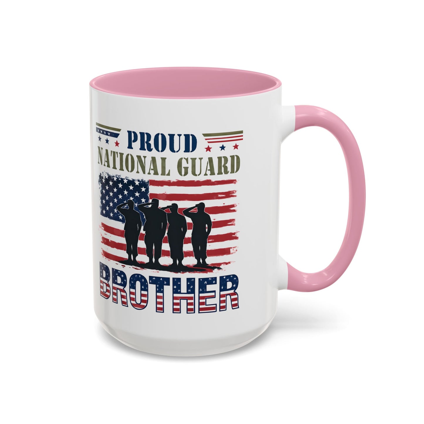 National Guard, Proud Brother Coffee Mug, Veteran Appreciation Mug, Military Family Gift, Army Gifts, Tactical Gifts