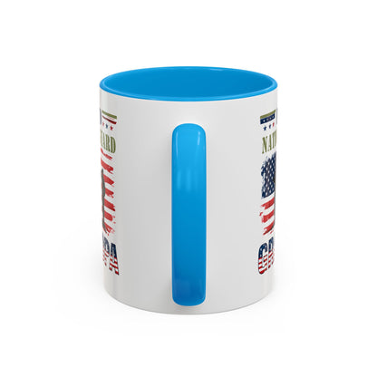 National Guard, Proud Grandpa Coffee Mug, Veteran Appreciation, Gift for Heroes, Military Family Gift