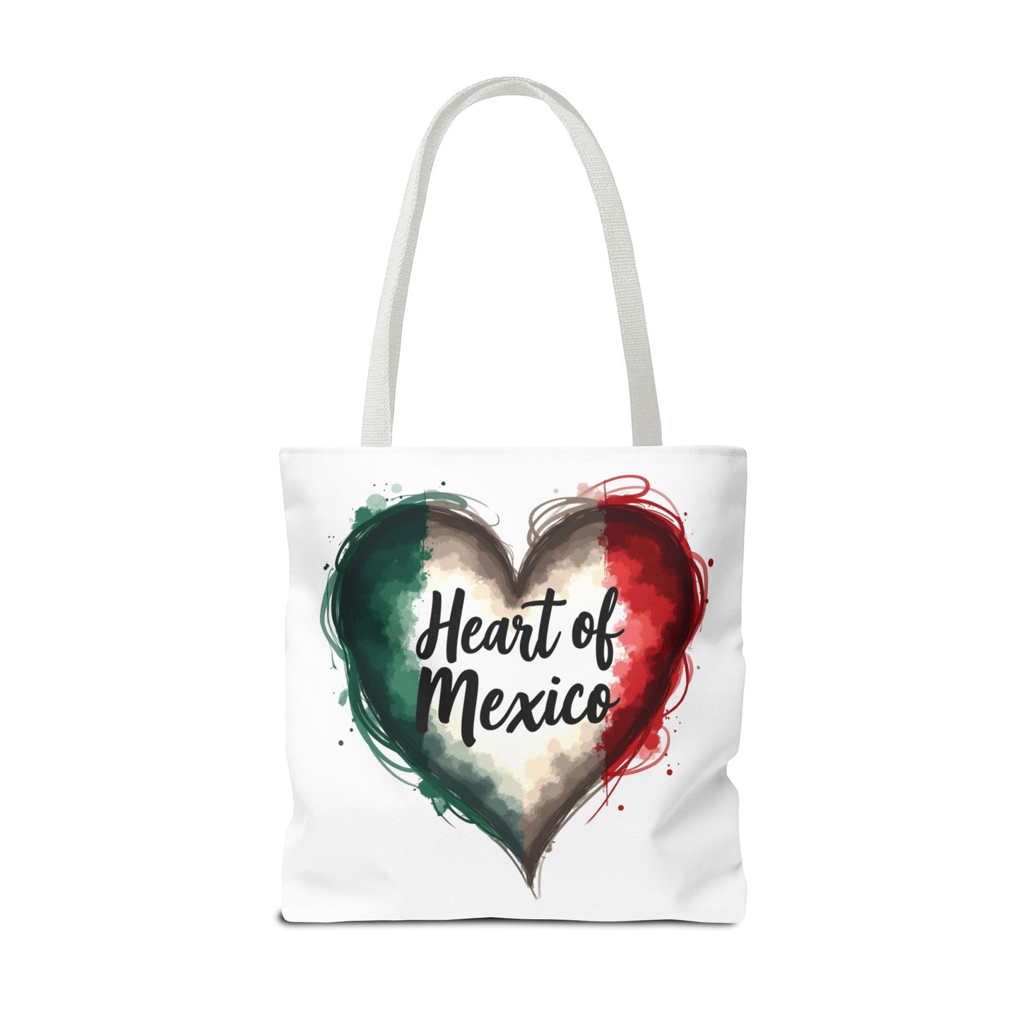 Heart of Mexico Tote Bag, Hispanic Heritage Bag, Mexican Pride Tote, Mexican Culture Bag, Brown Pride, Weekender Bag